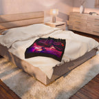 Life Being A Color / Velveteen Plush Blanket