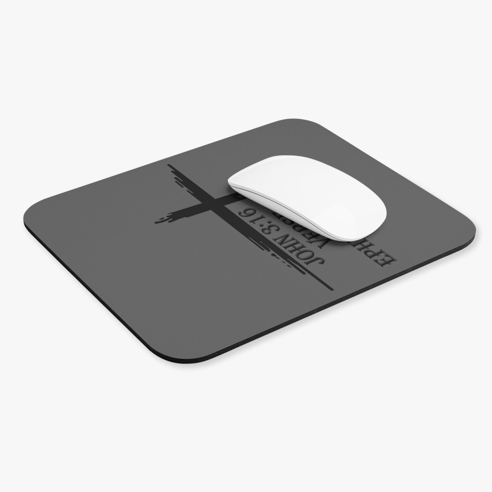 John 3:16 / Ephesians 6:17 / Gaming Mouse Pad
