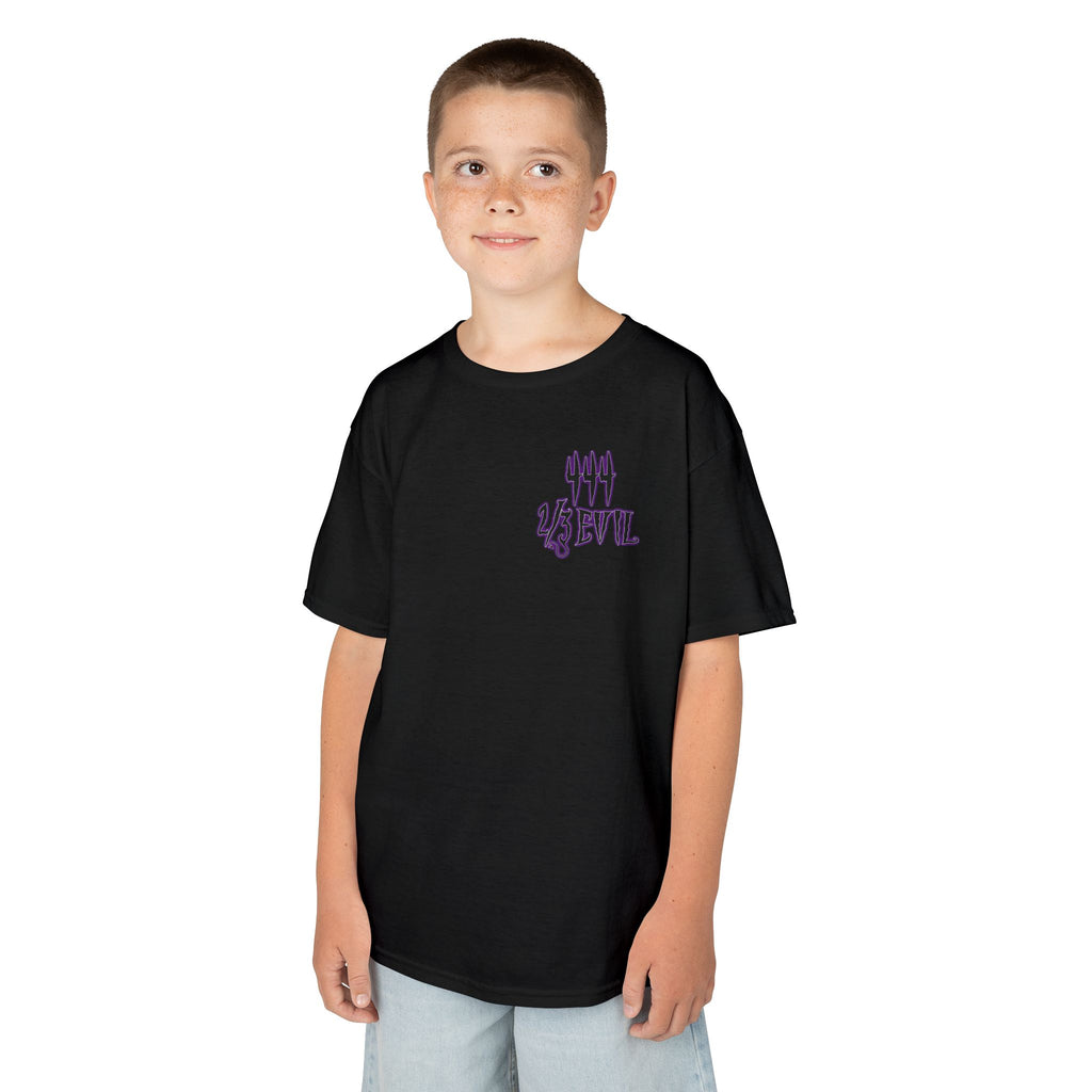 2/3 Evil Gothic Purple Script / Youth
