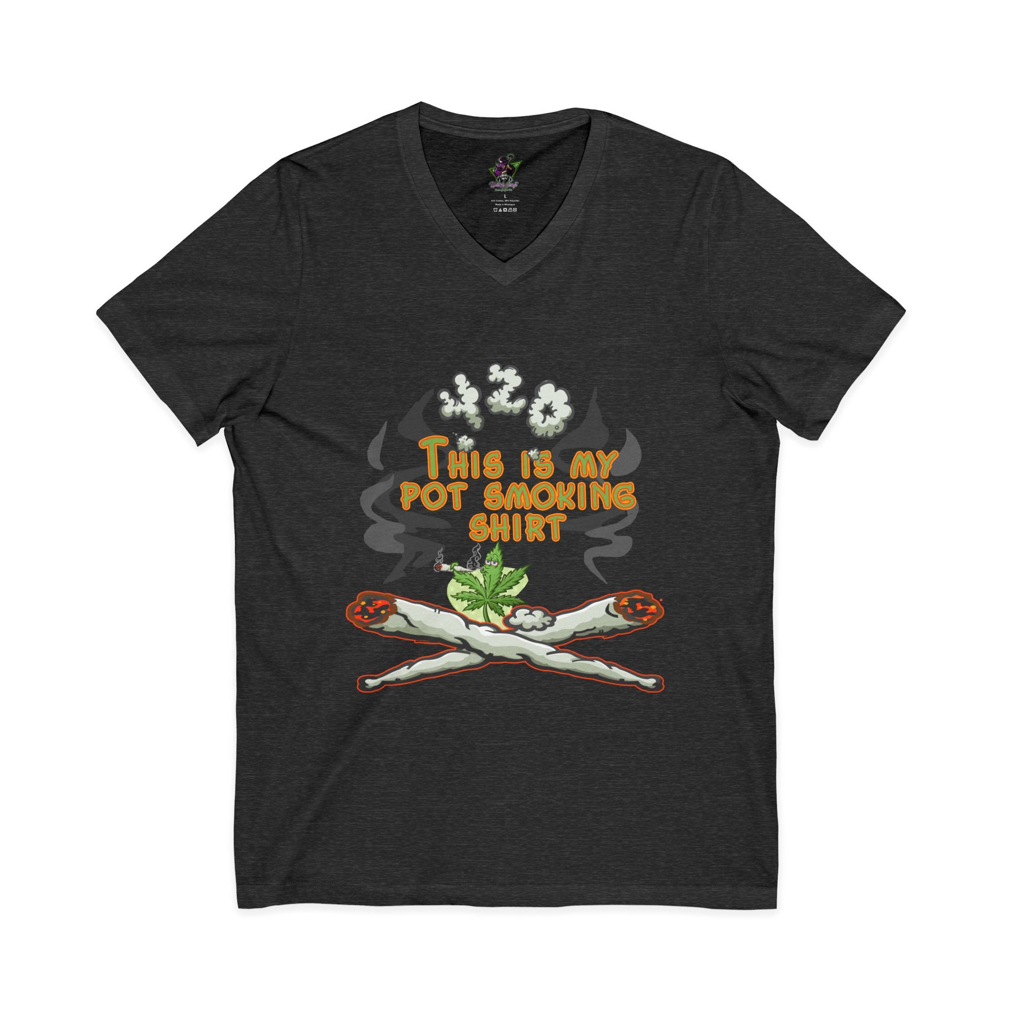 This Is My Pot Smoking Shirt / V-Neck Tee
