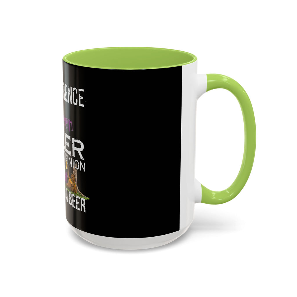 Difference Between Beer / Accent Coffee Mug 11/15oz
