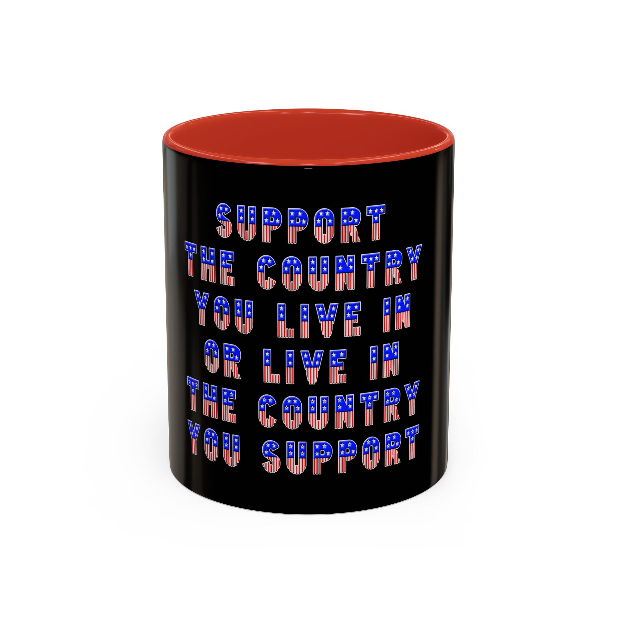 Support the Country / Accent Coffee Mug 11/15oz