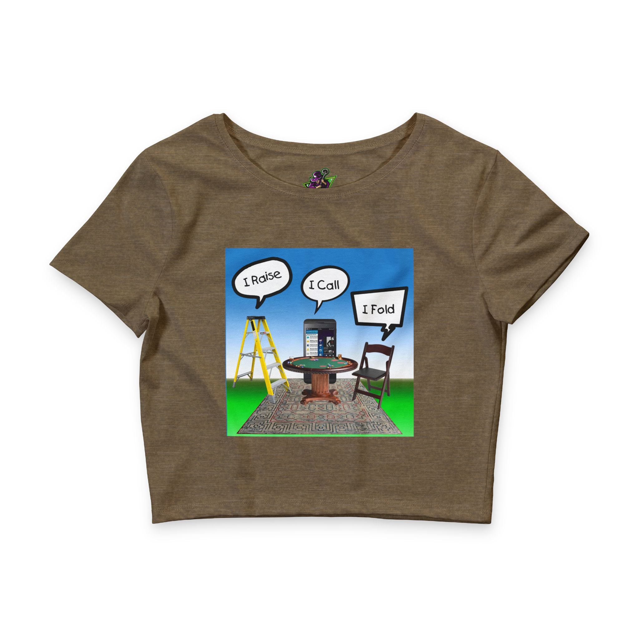 Poker Night / Crop Top