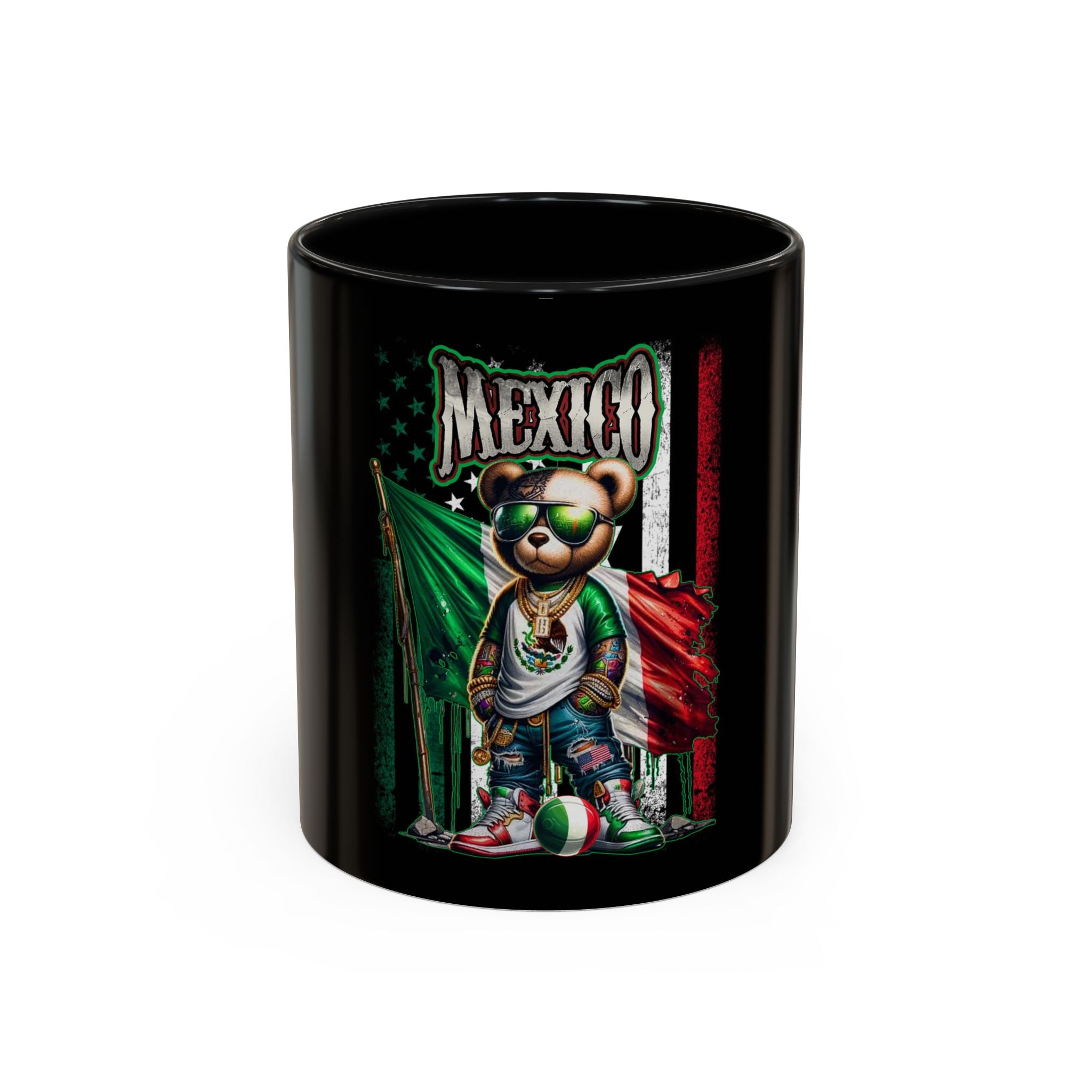 Mexico Teddy Bear / Accent Coffee Mug 11/15oz