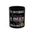 Difference Between Beer / Accent Coffee Mug 11/15oz