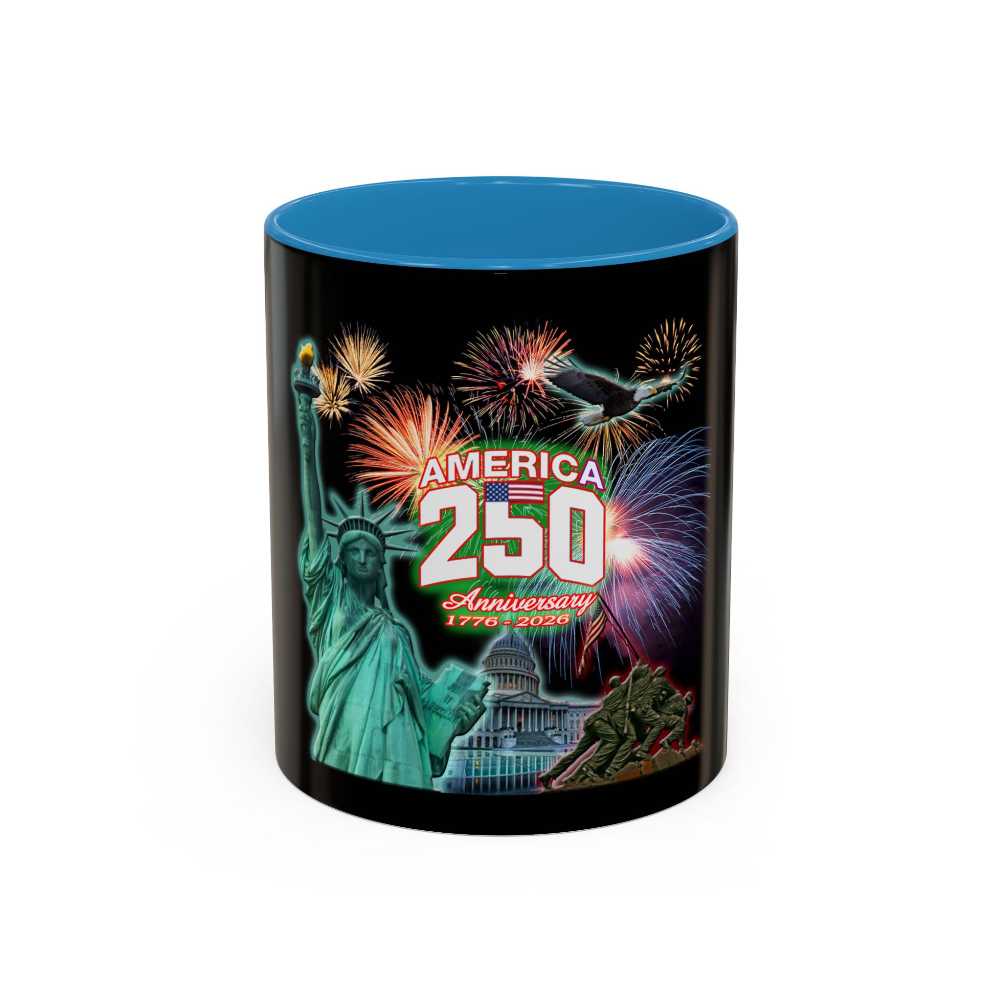 Statue of Liberty 250th / Accent Coffee Mug 11/15oz