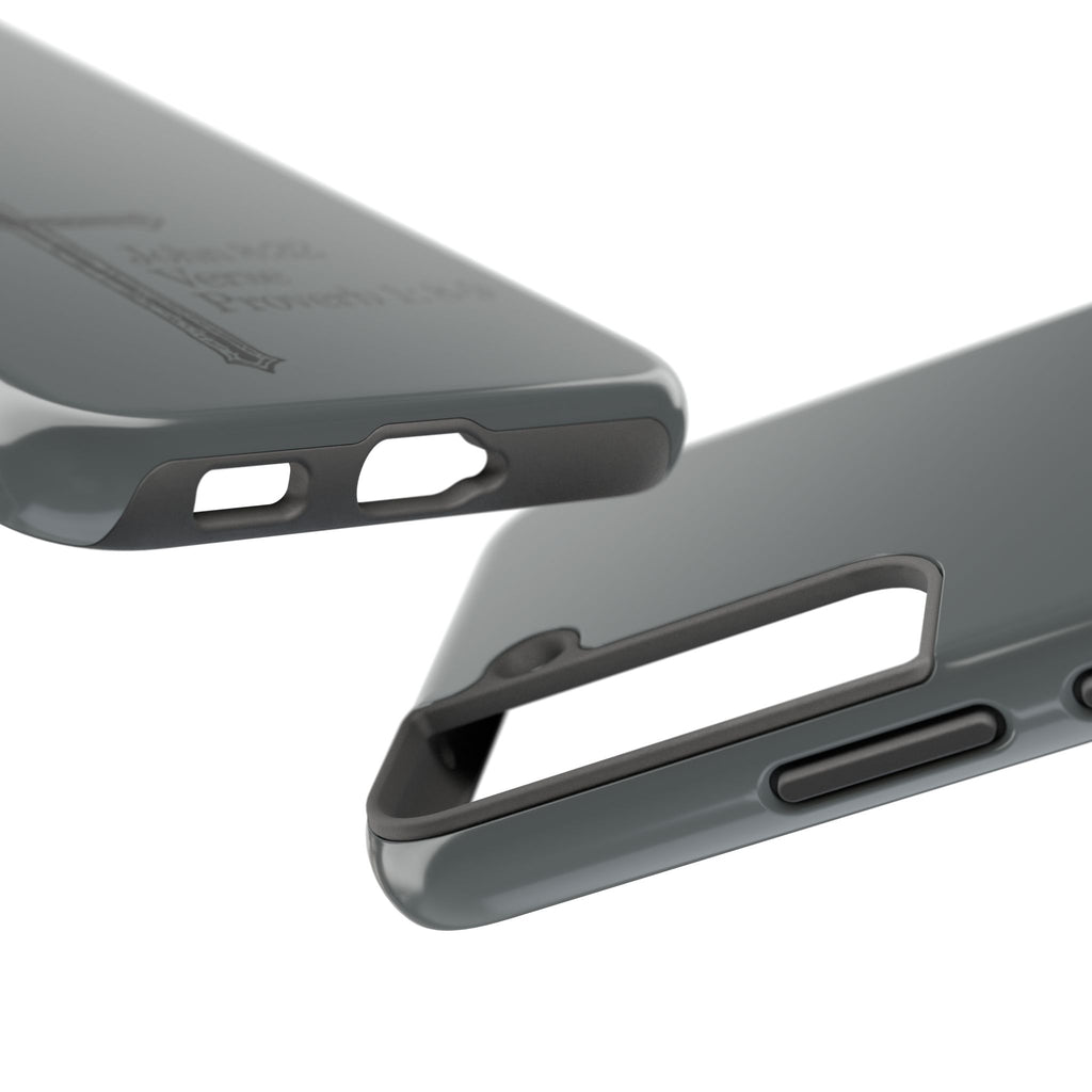 John 8:32 / Proverb 1: 8-9 / Tough Phone Case