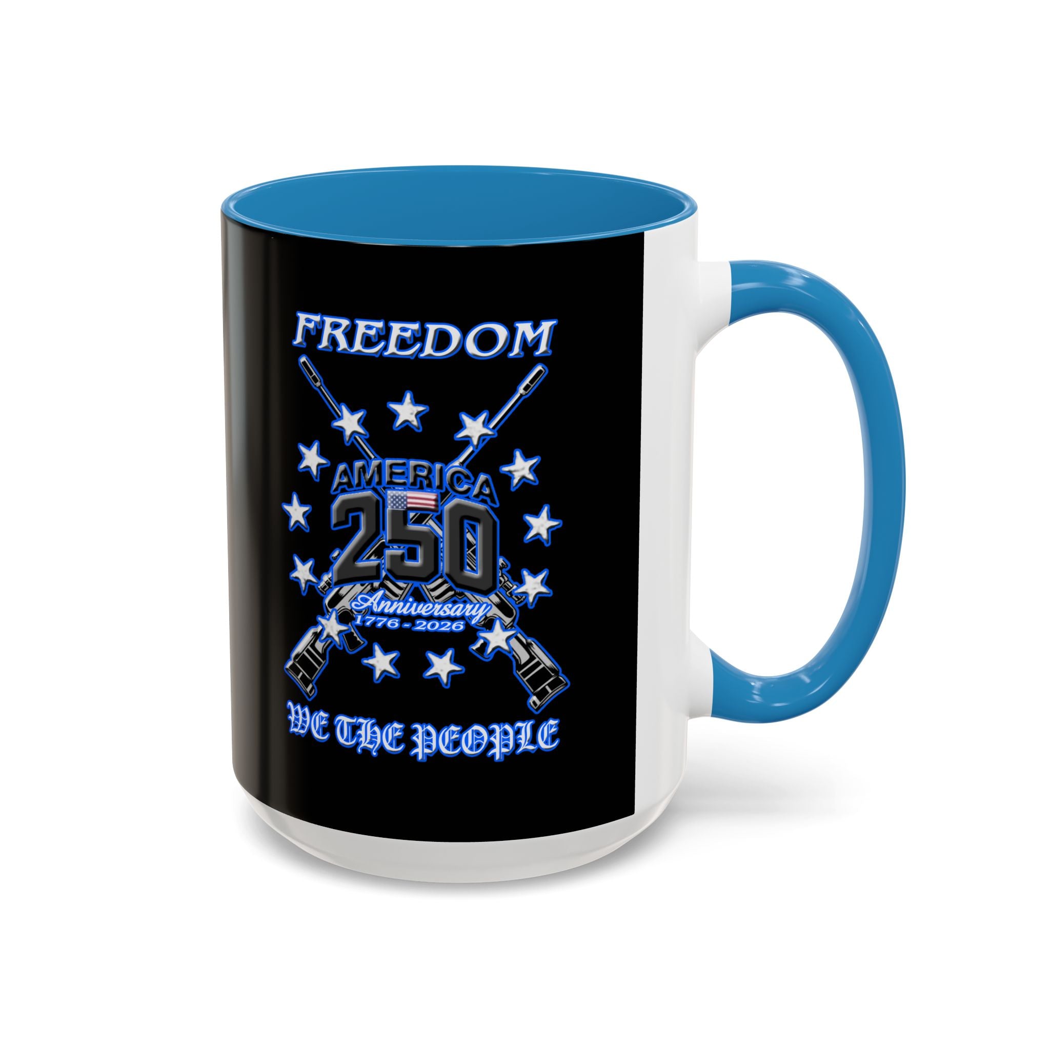 250 Anniversary Freedom 1776–2026 / Accent Coffee Mug 11/15oz