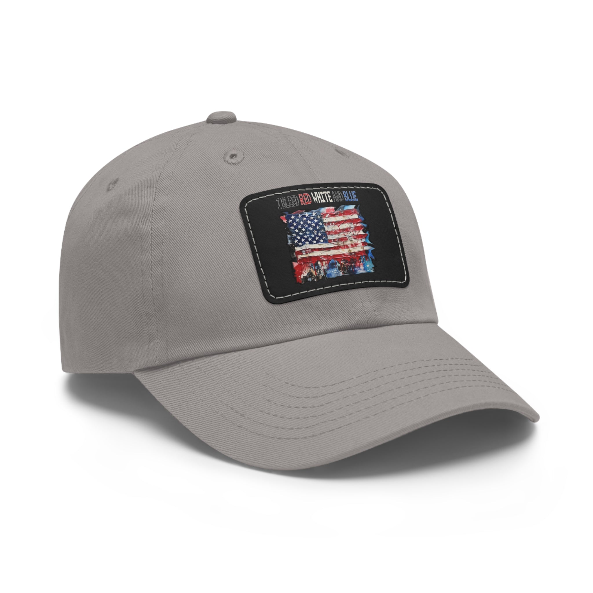 I Bleed Red White and Blue / Leather Patch