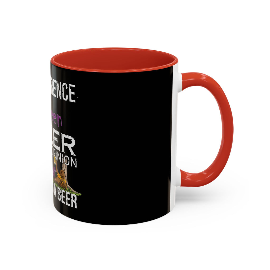 Difference Between Beer / Accent Coffee Mug 11/15oz