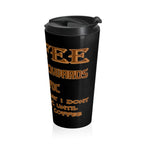 Coffee Spelled Backward is EEFFOC /Travel Mug