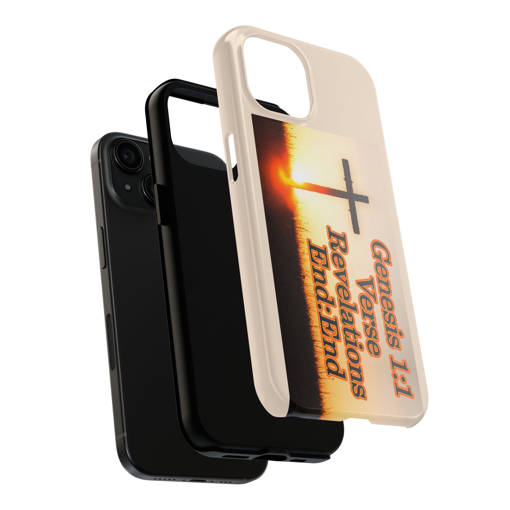 Genesis 1:1 Verse Revelations End:End / Tough Phone Case