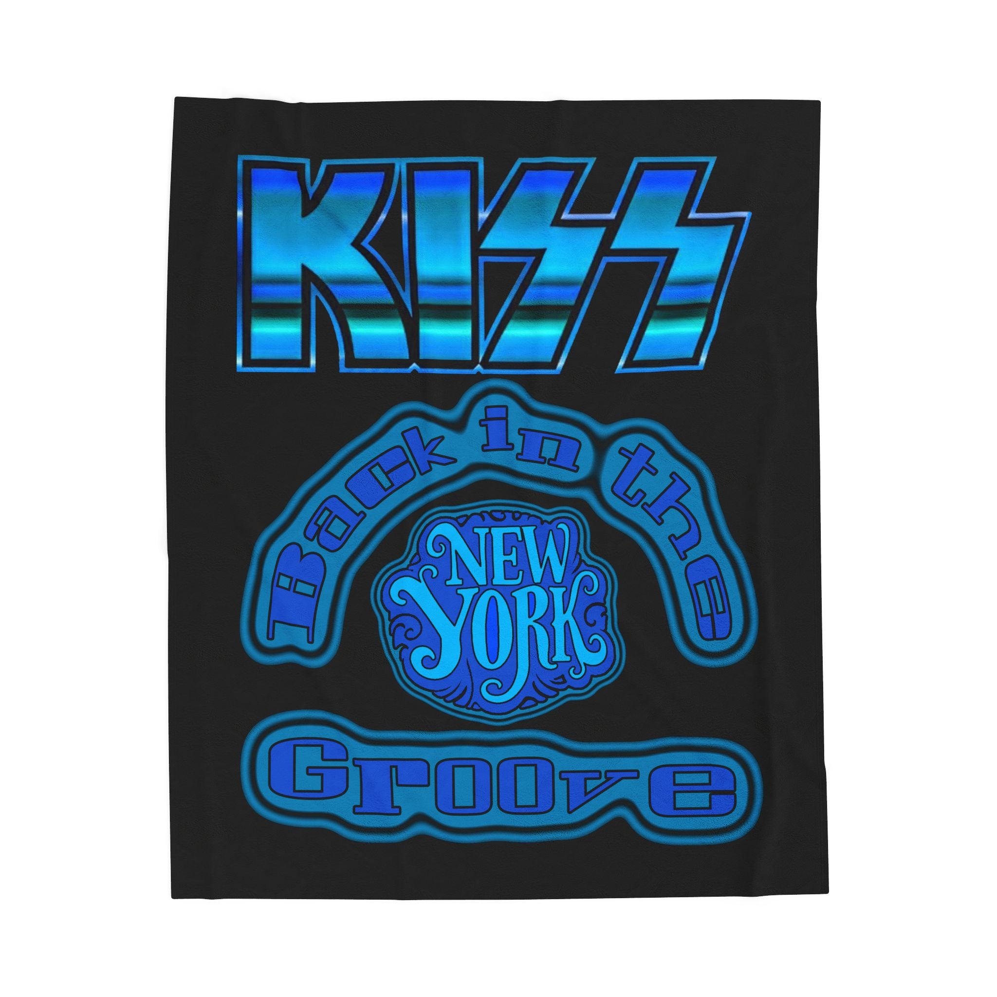 Ace Frehley NY Grove Back / Velveteen Plush Blanket