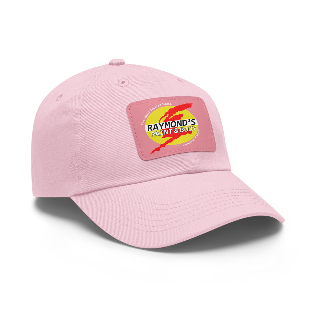 Raymond's Paint & Body Logo / Leather Patch Hat