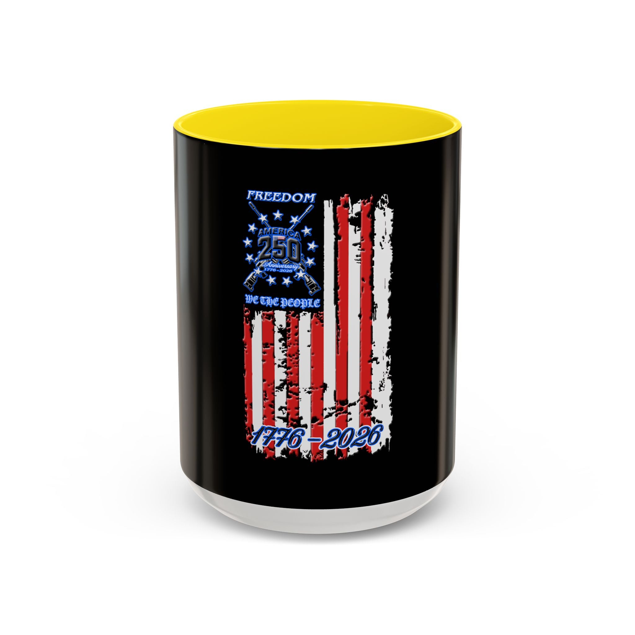250th Anniversary Flag / Accent Coffee Mug 11/15oz