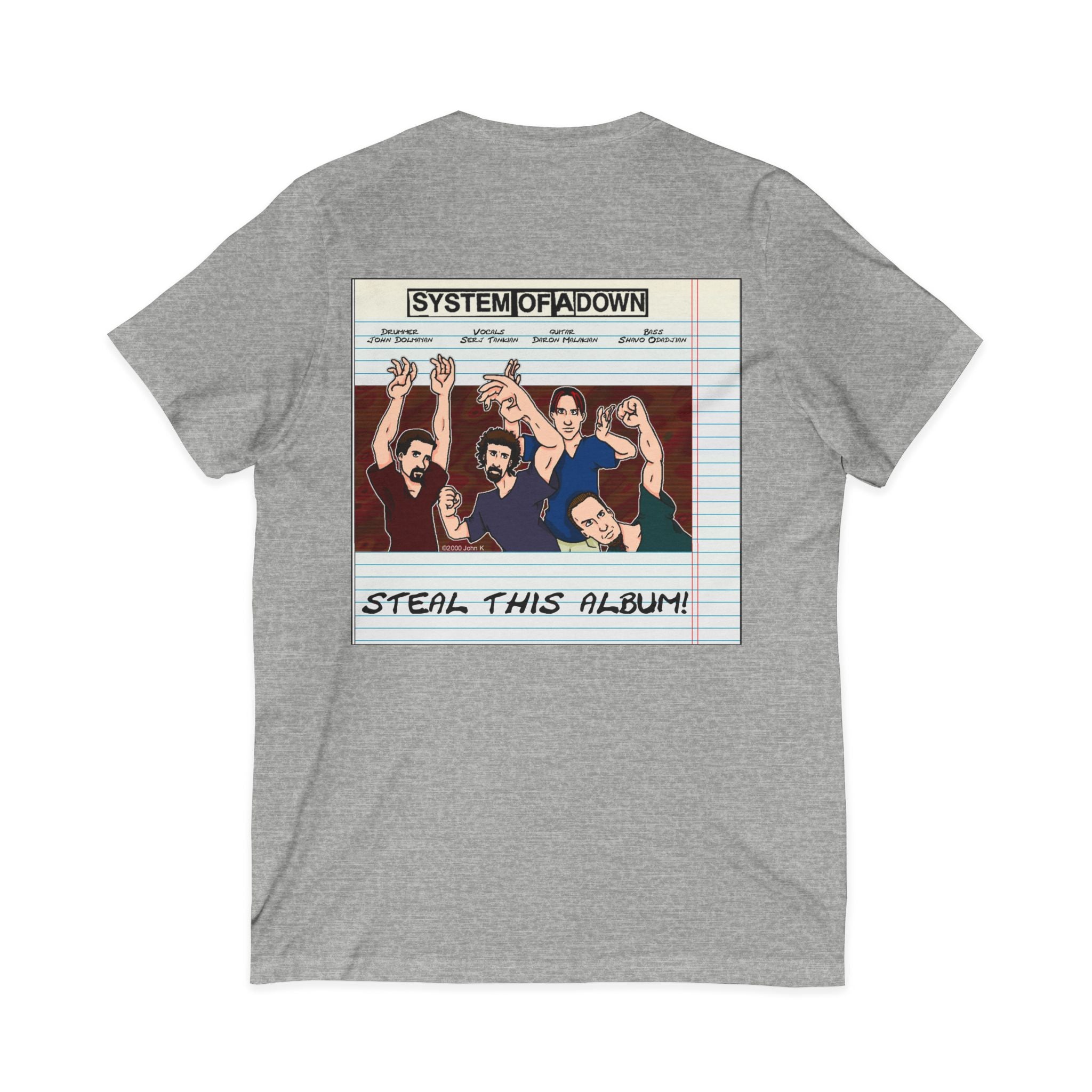 SOAD Steal This Album F&B / V Neck Tee