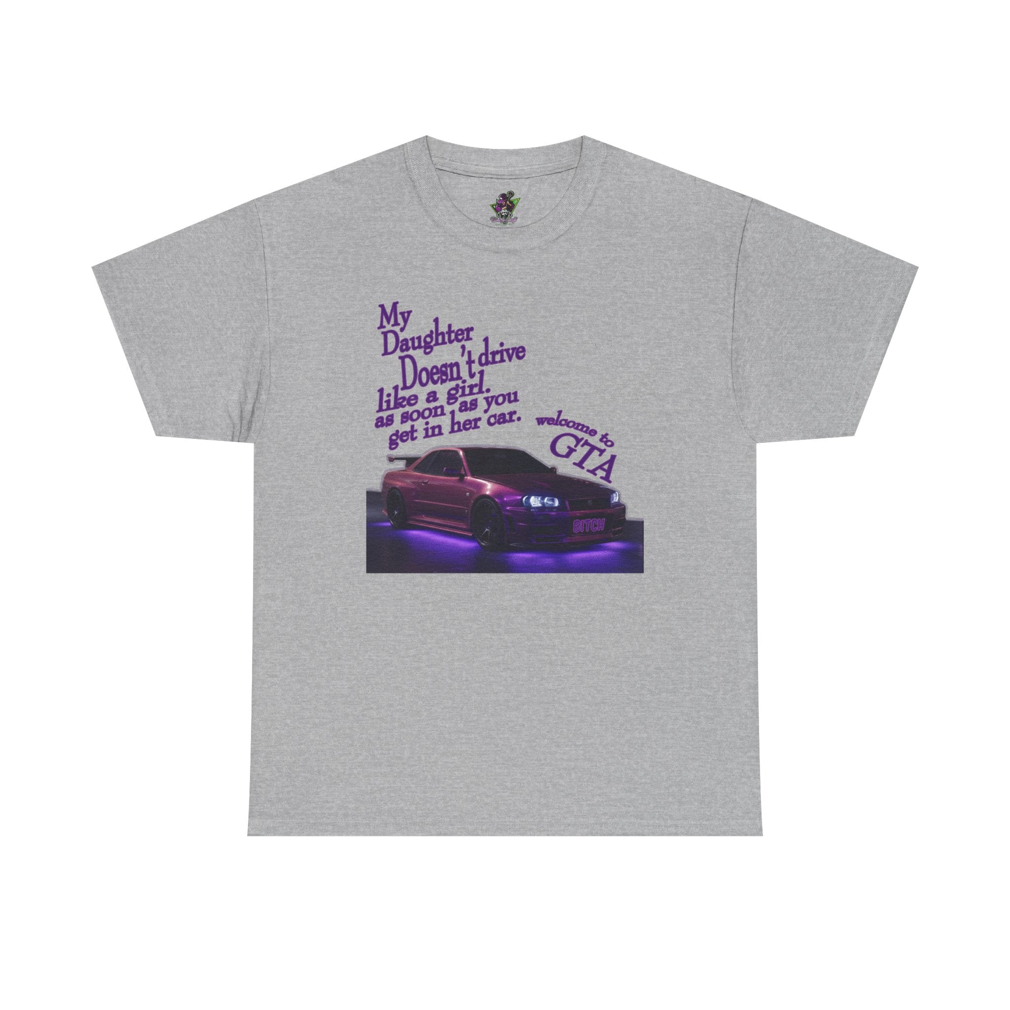 Daughter Doesn't Drive Like A Girl Purple