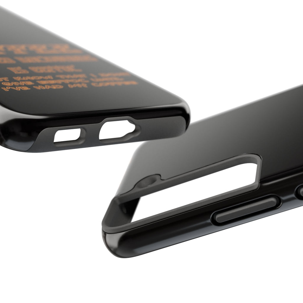 Coffee Coffee Spelled Backwards Is EEFFOC / Tough Phone Case