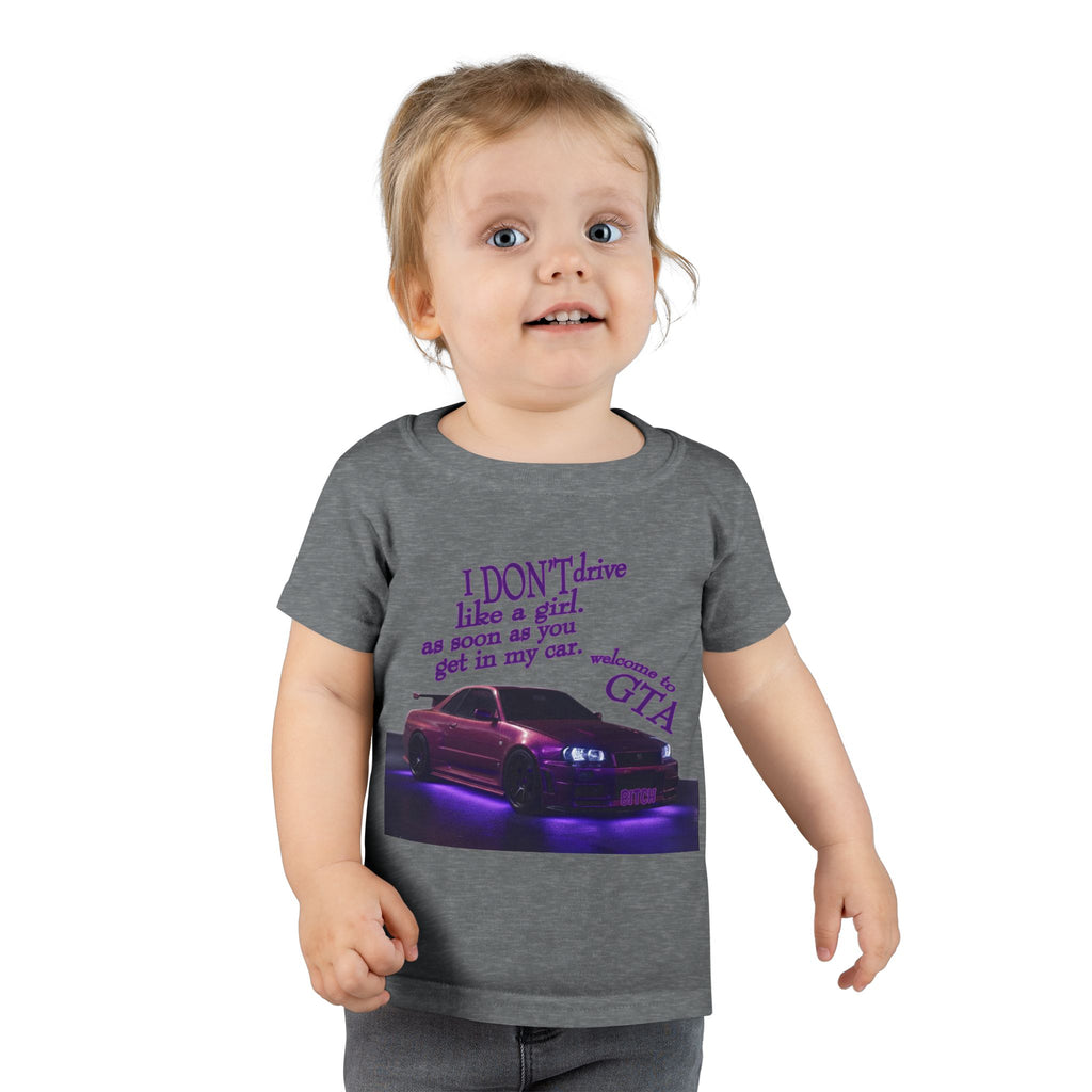 Don't Drive Like a Girl Purple / Toddler
