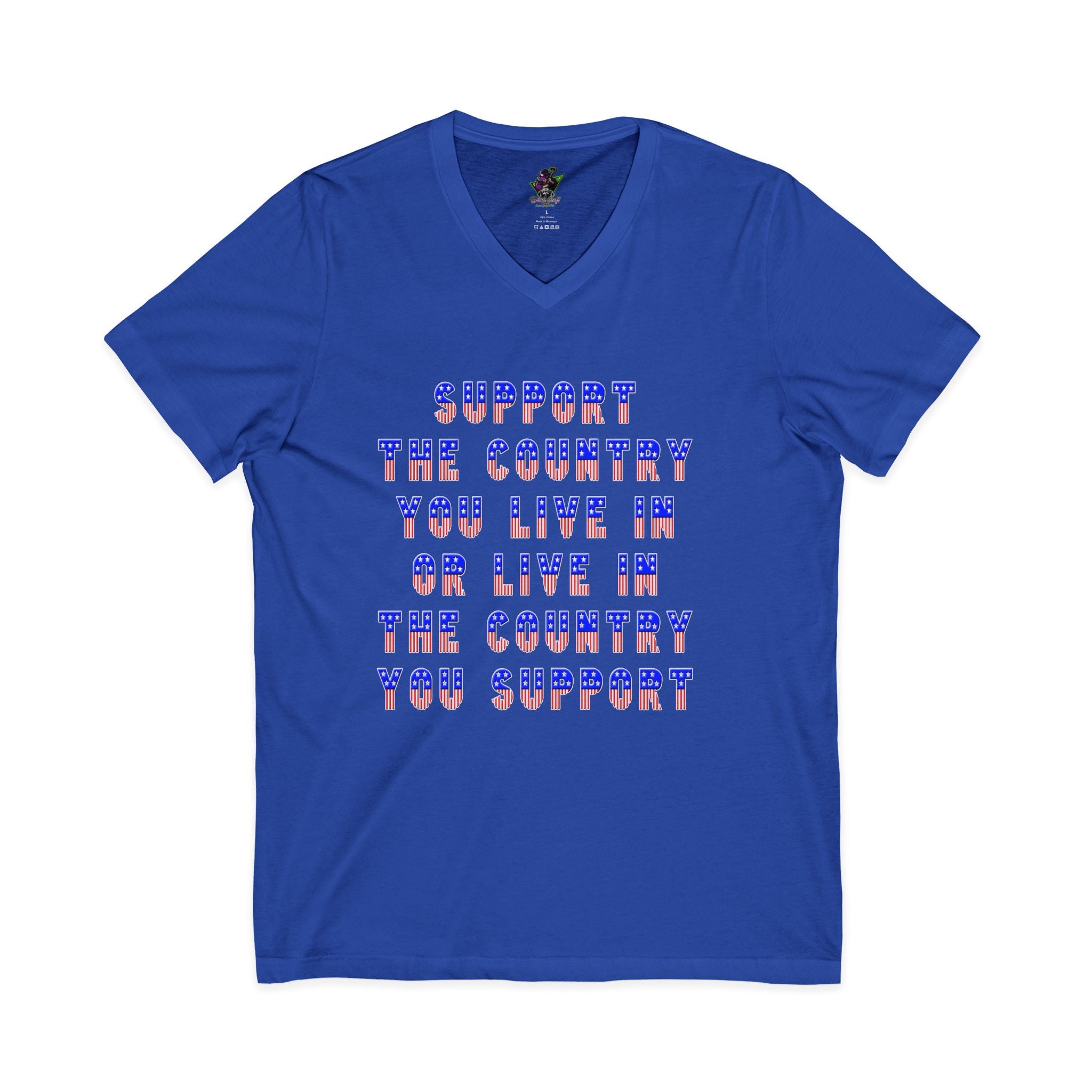 Support the Country / V-Neck Tee