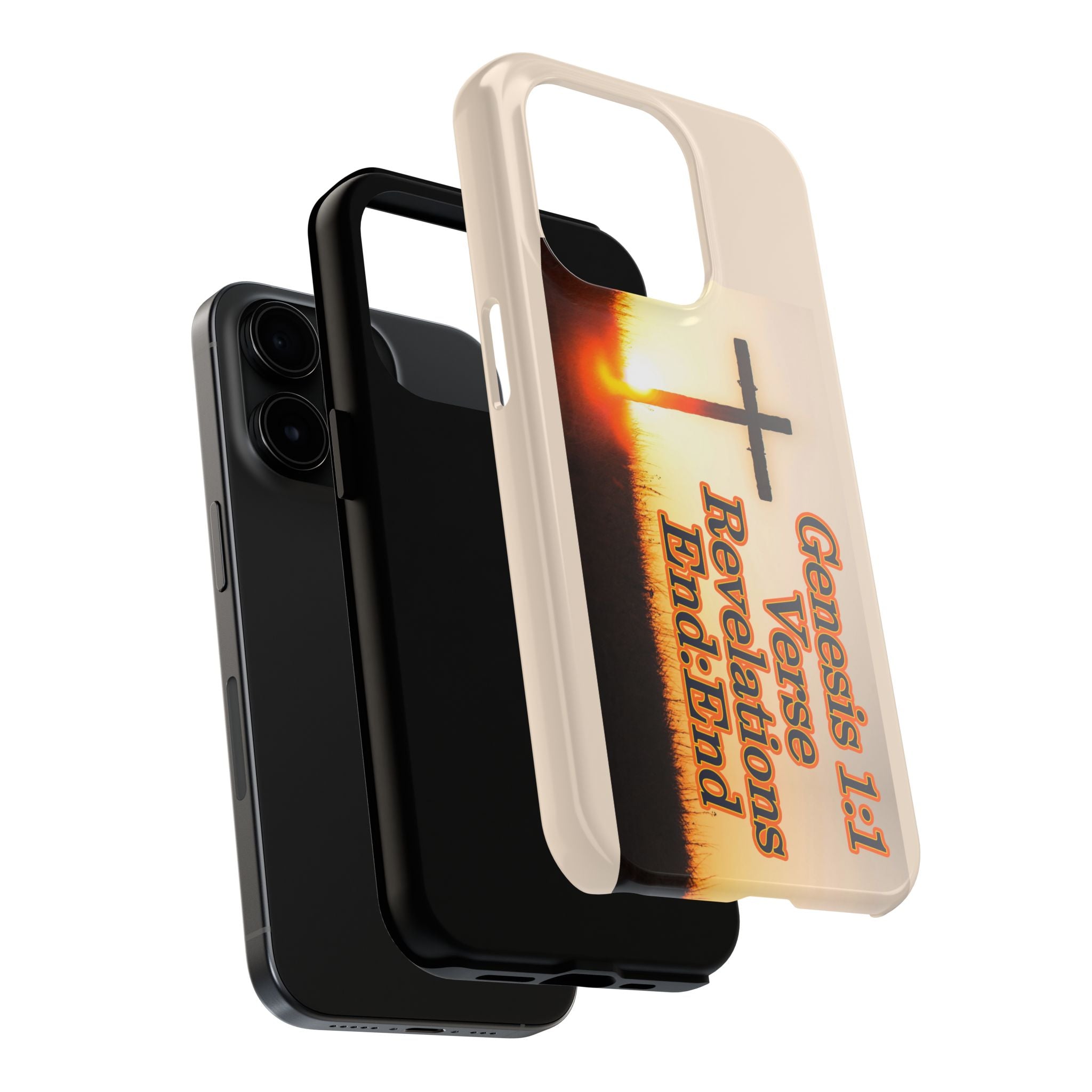 Genesis 1:1 Verse Revelations End:End / Tough Phone Case