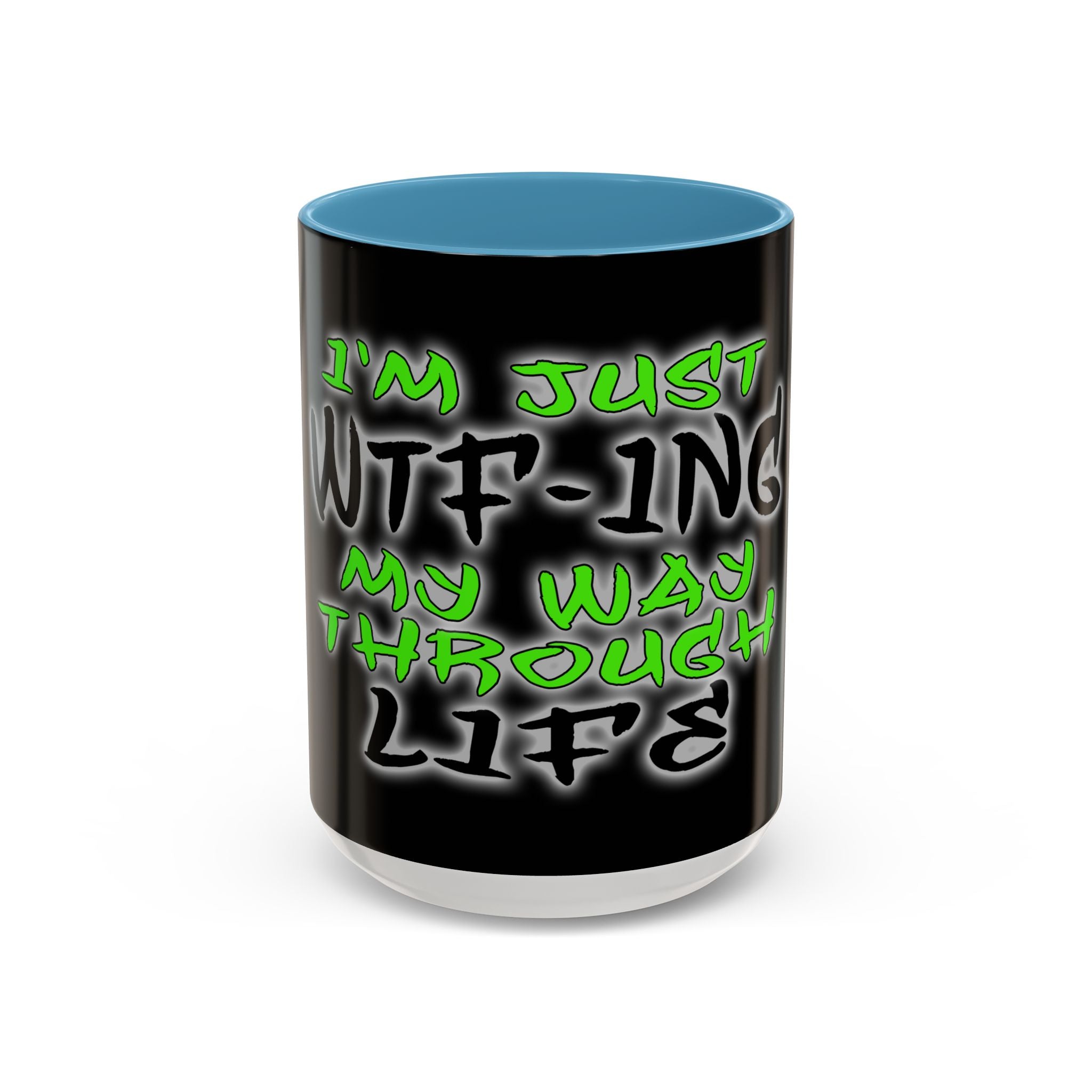 WTF-ing / Accent Coffee Mug 11/15oz