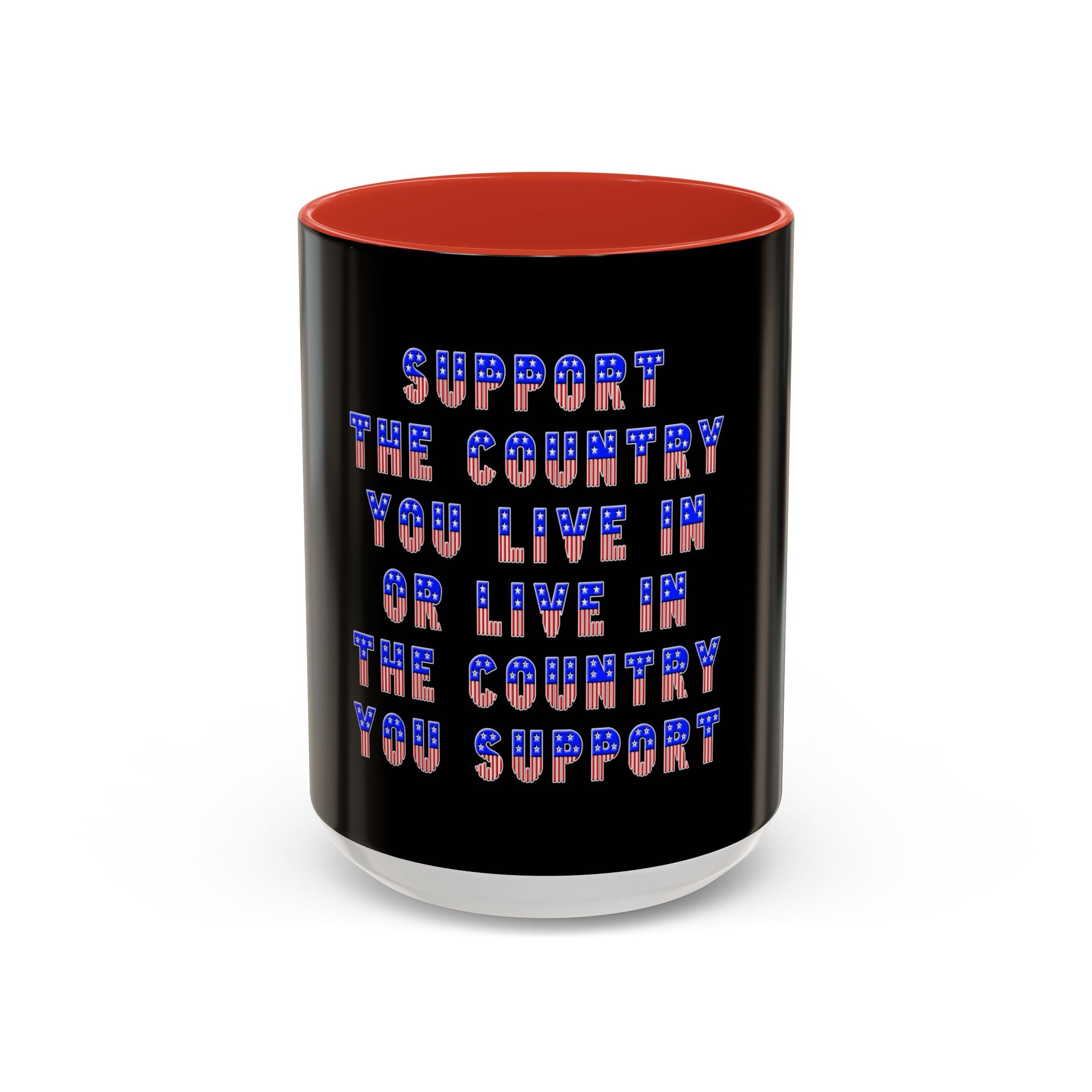 Support the Country / Accent Coffee Mug 11/15oz
