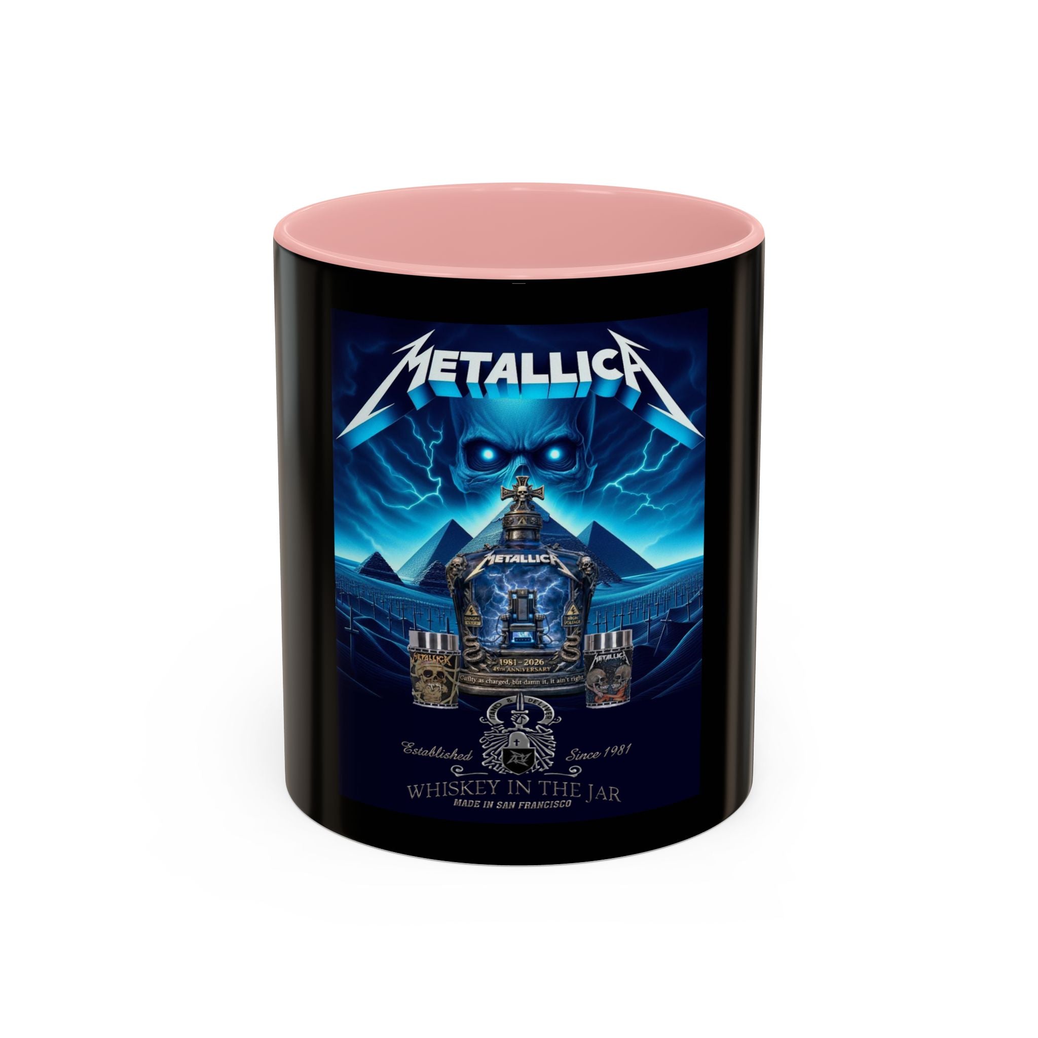 Metallica Whiskey in Jar / Accent Coffee Mug 11/15oz