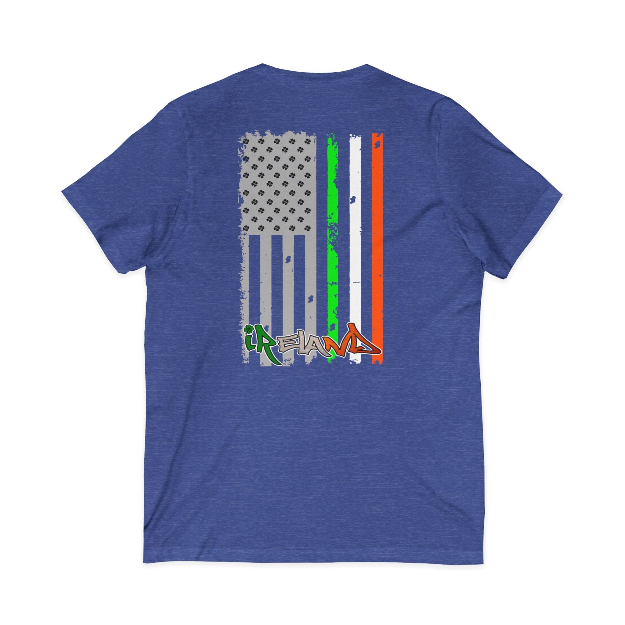 American / Ireland Flag  F&B / V-Neck Tee
