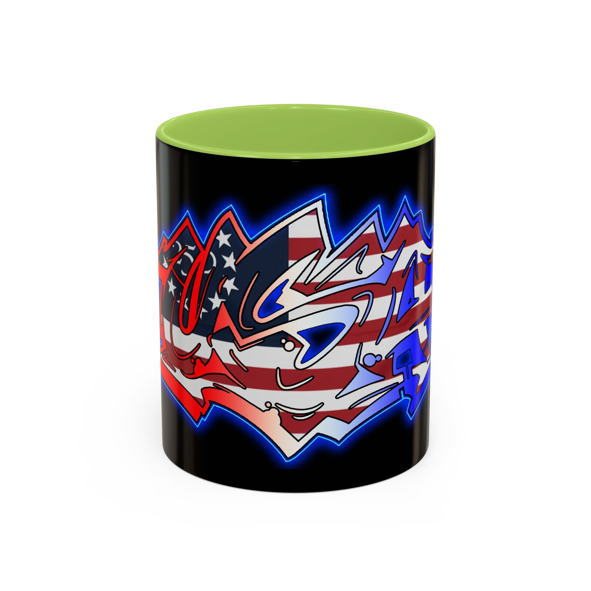 USA Graffiti / Accent Coffee Mug 11/15oz