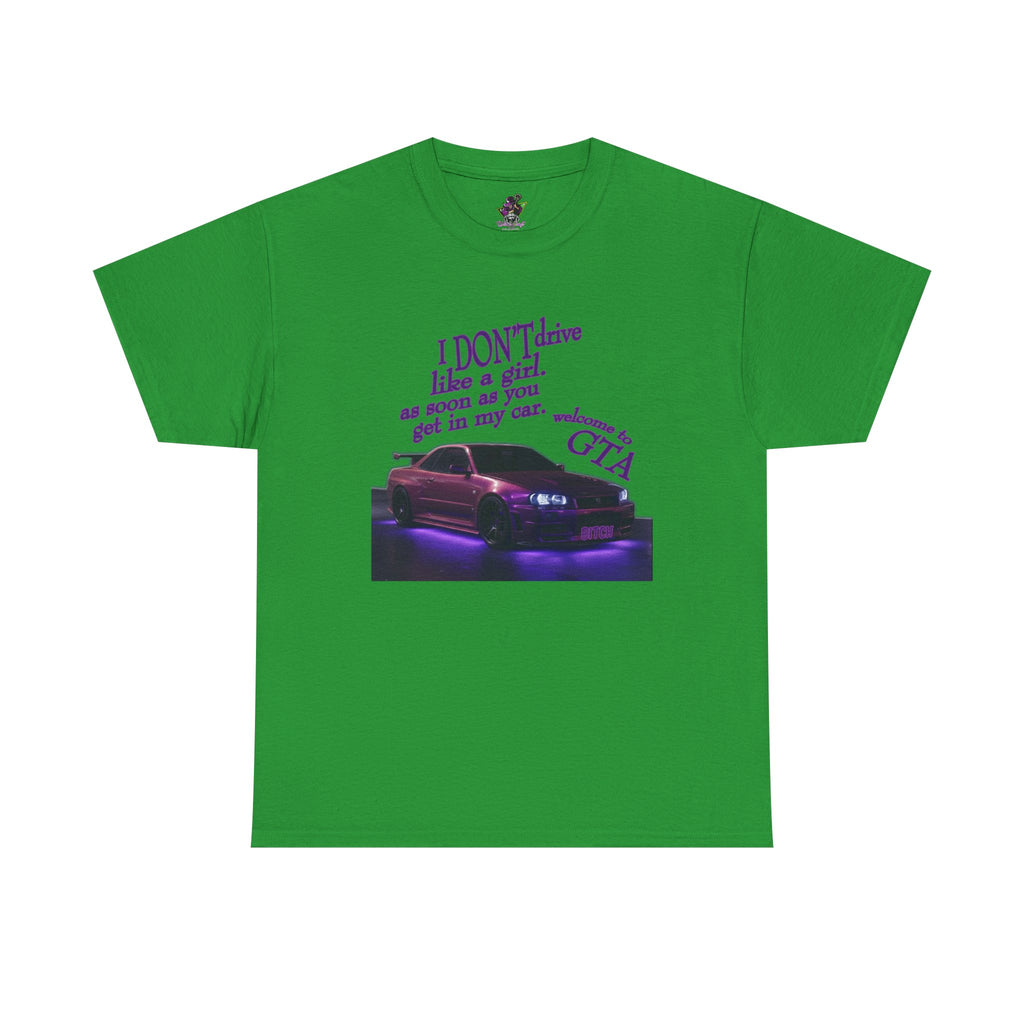 I Don't Drive Like a Girl Purple