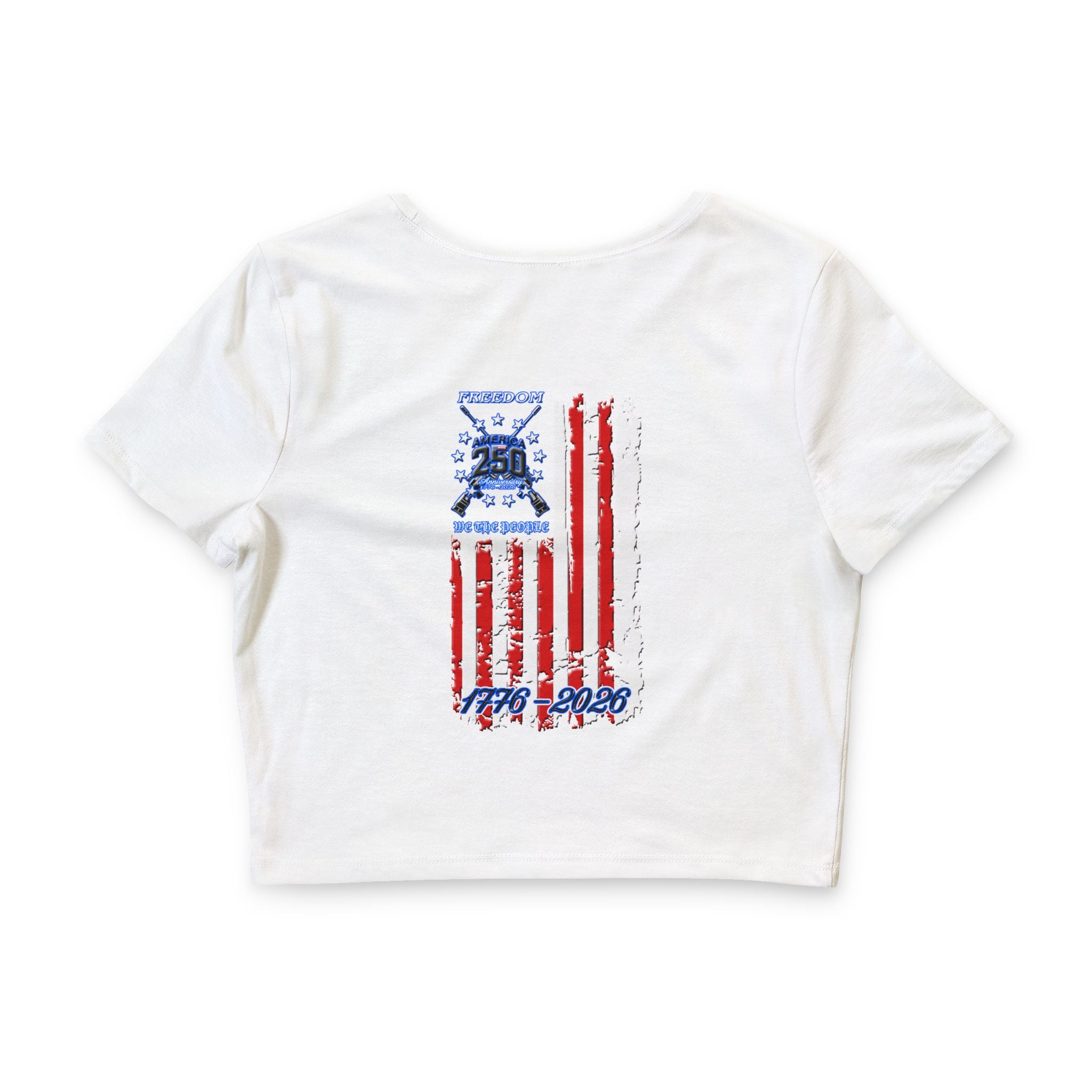 250 Anniversary Freedom 1776–2026 / Crop Tee