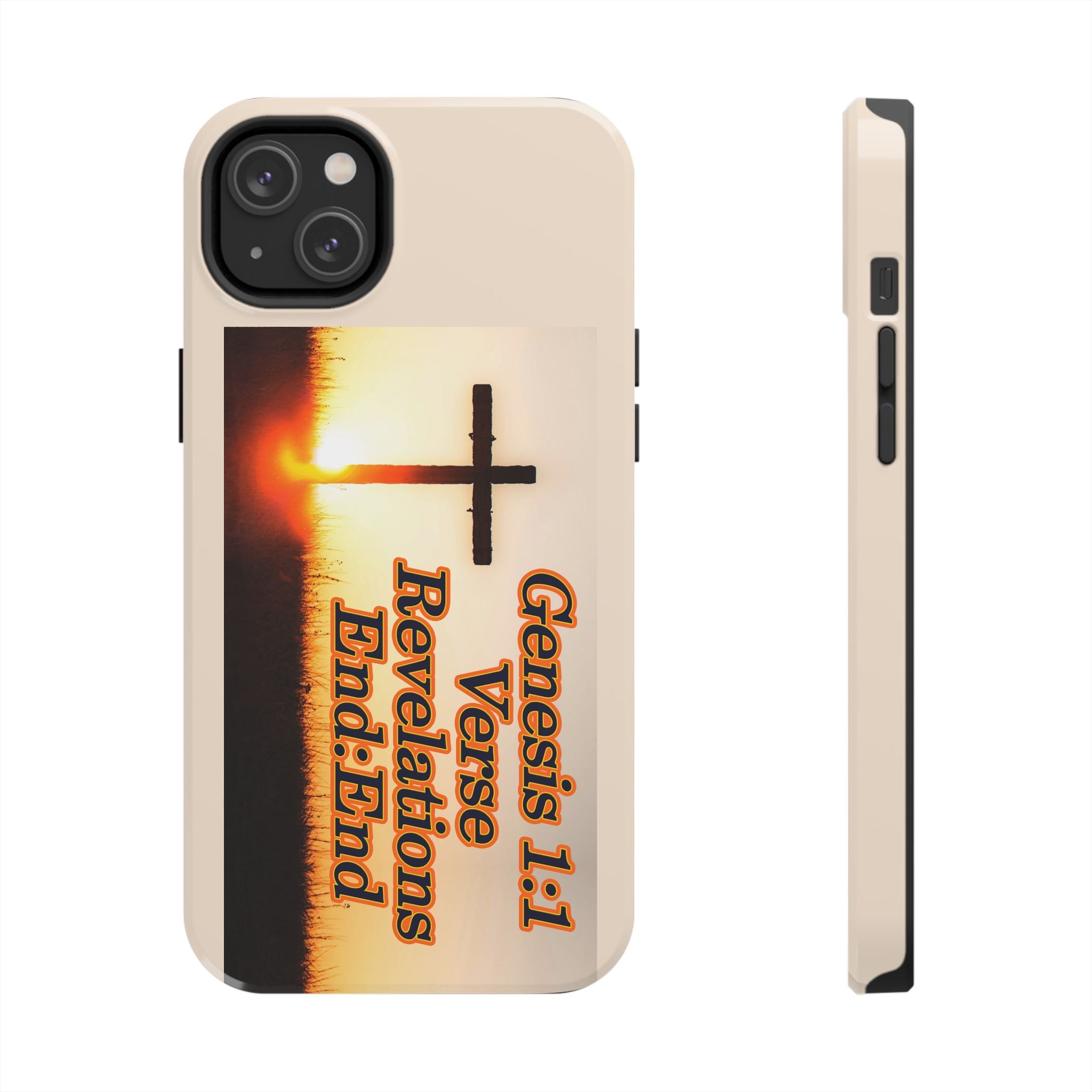 Genesis 1:1 Verse Revelations End:End / Tough Phone Case