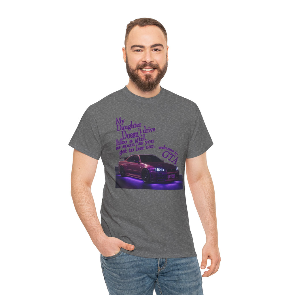 Daughter Doesn’t Drive Like A Girl Purple
