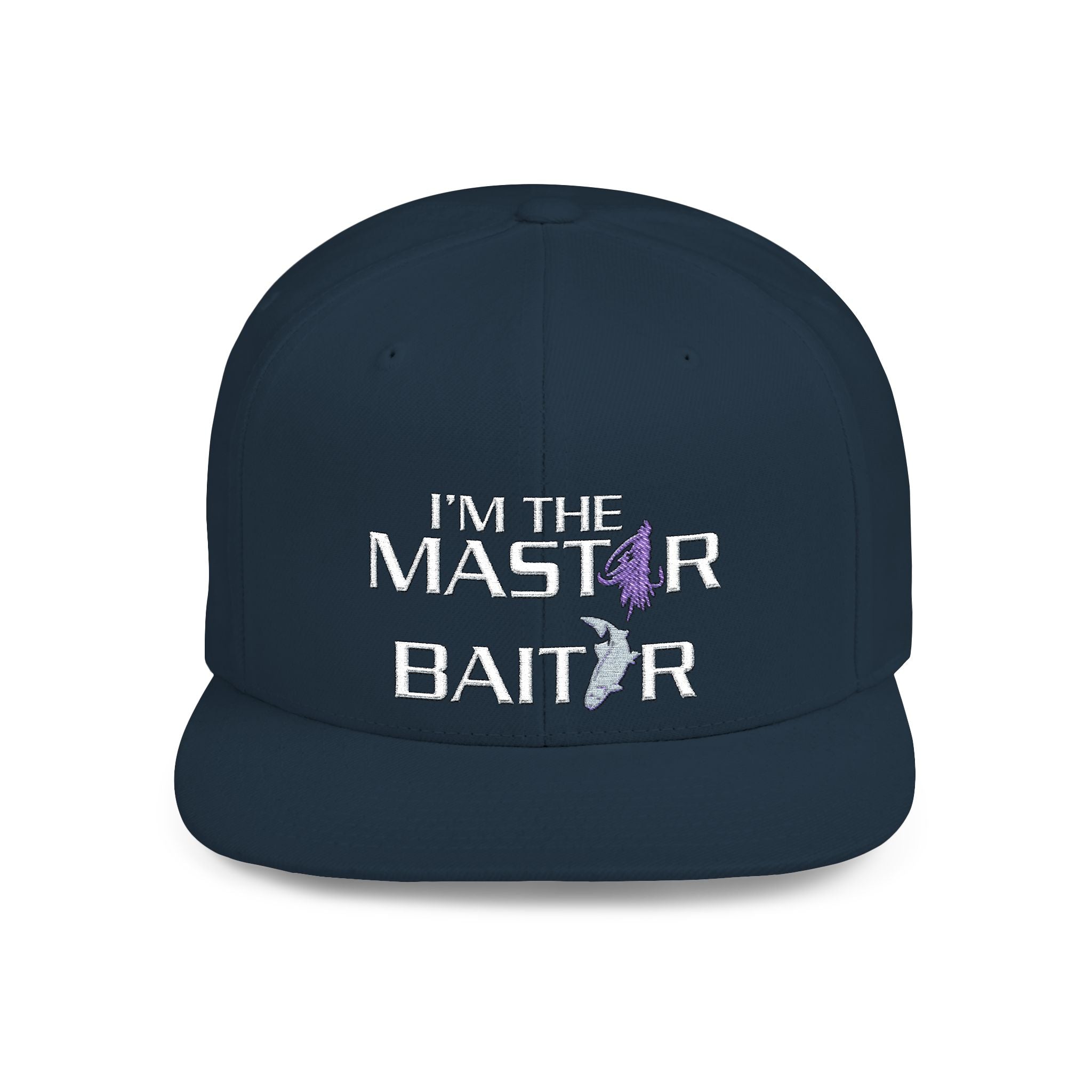 The Master Baiter / Flat Bill Snapback