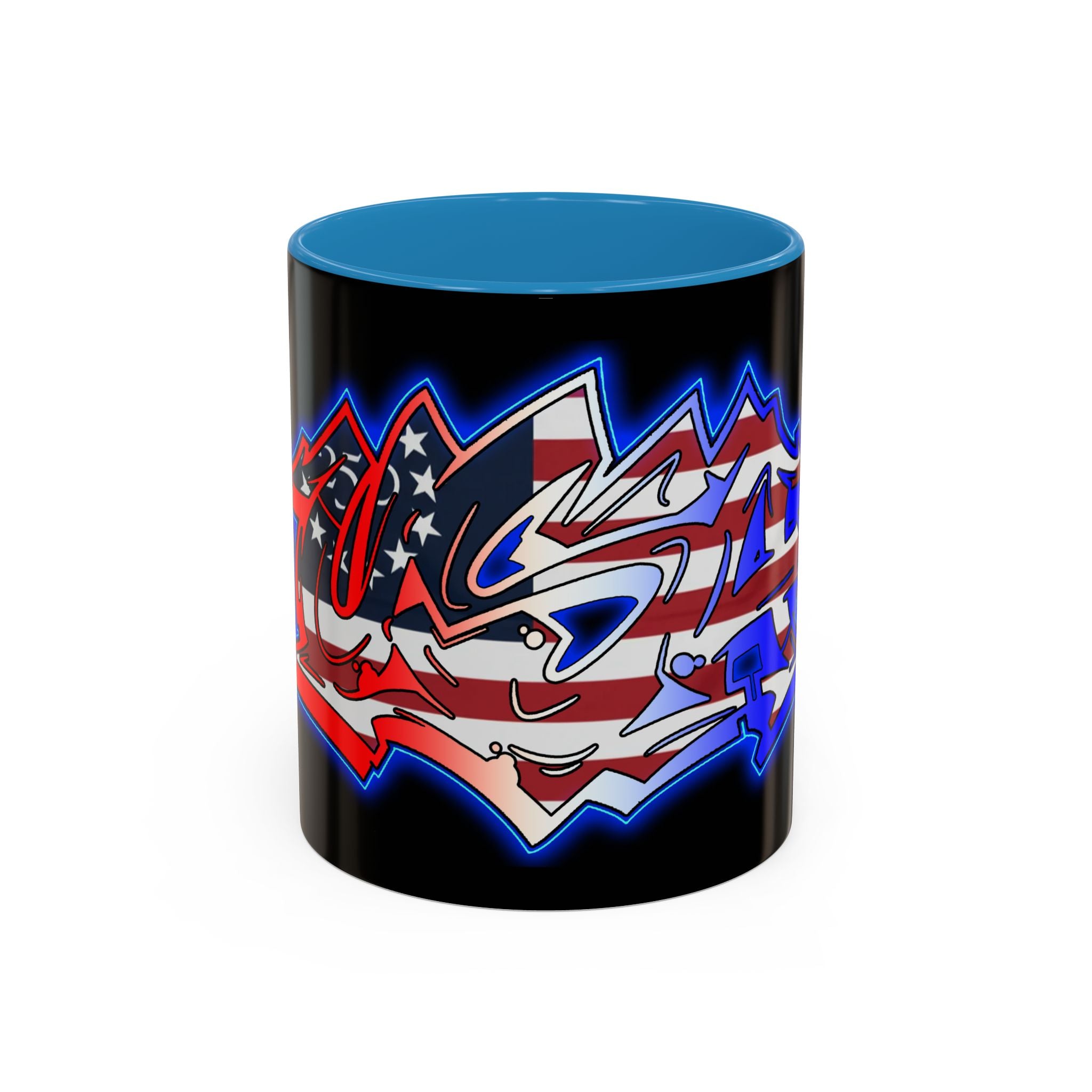 USA Graffiti / Accent Coffee Mug 11/15oz