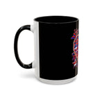 Patriotic Dog Heart / Accent Coffee Mug 11/15oz