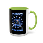 250 Anniversary Freedom 1776–2026 / Accent Coffee Mug 11/15oz