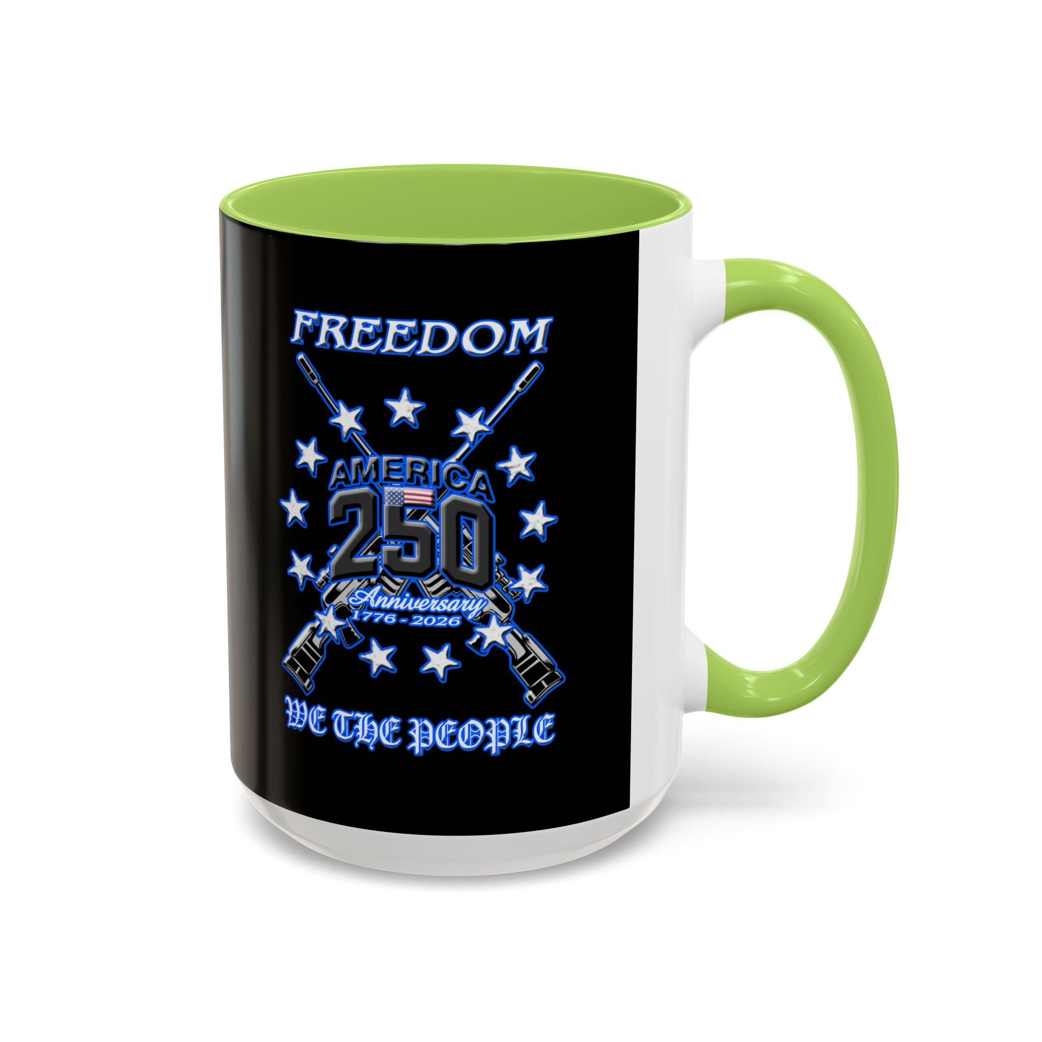 250 Anniversary Freedom 1776–2026 / Accent Coffee Mug 11/15oz