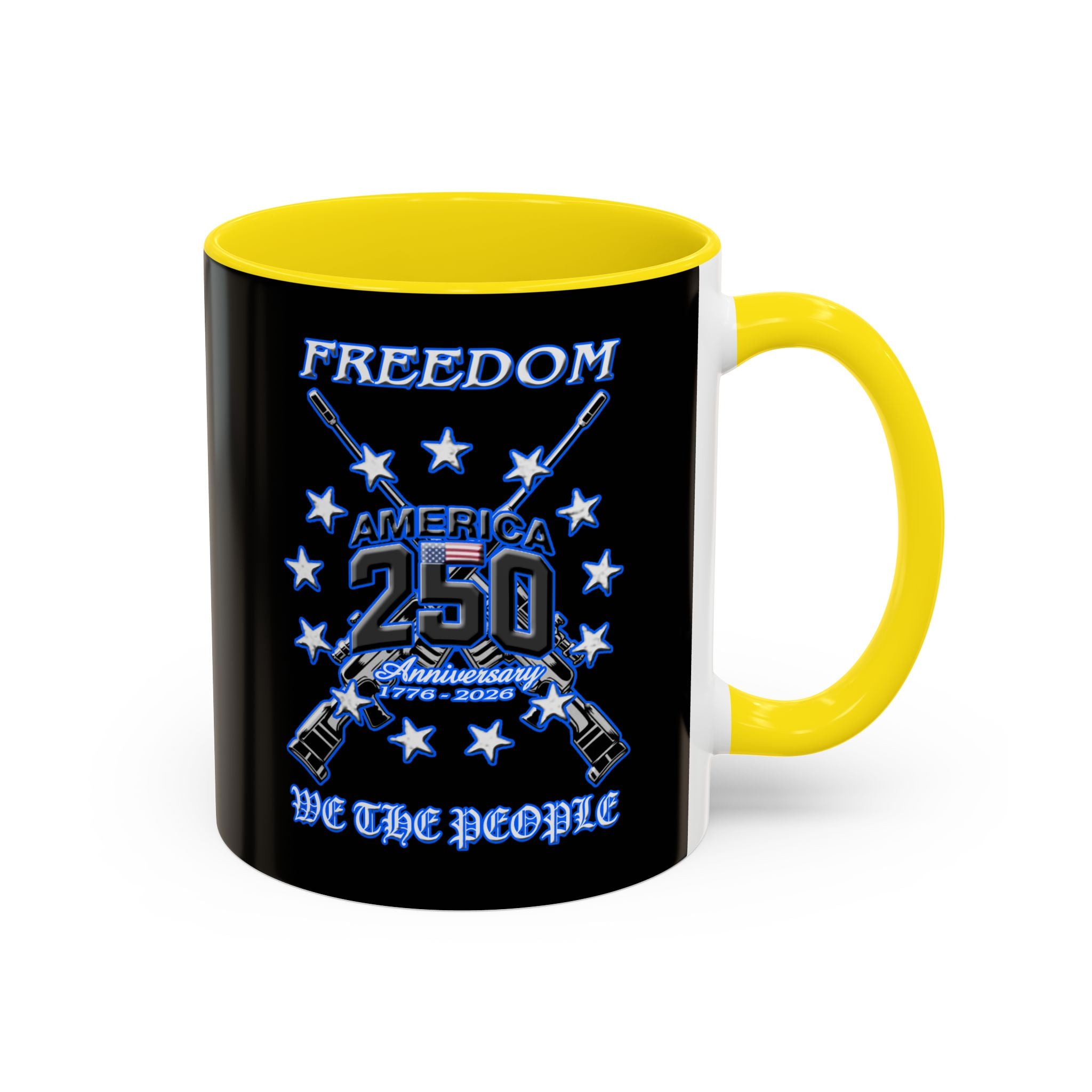 250 Anniversary Freedom 1776–2026 / Accent Coffee Mug 11/15oz
