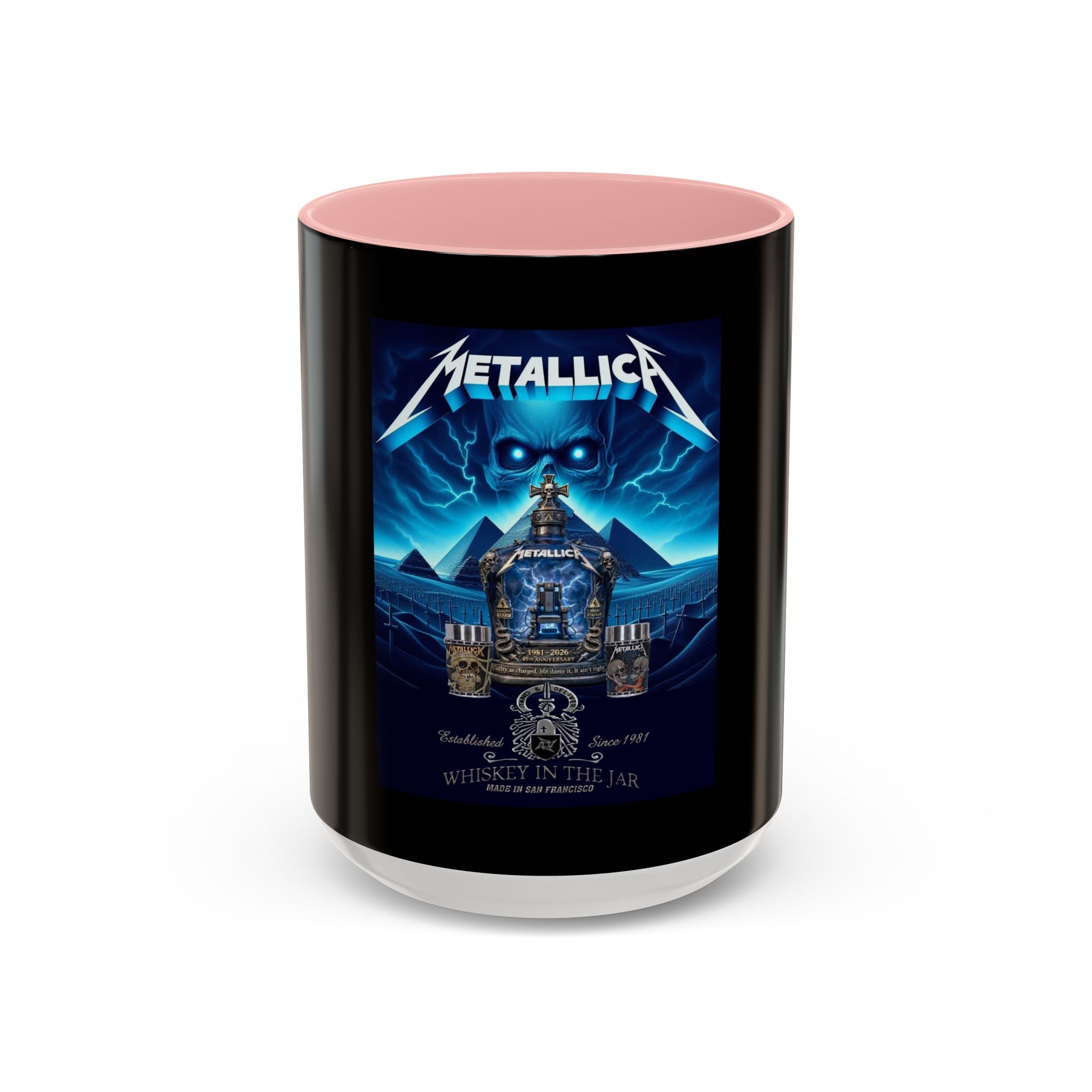 Metallica Whiskey in Jar / Accent Coffee Mug 11/15oz