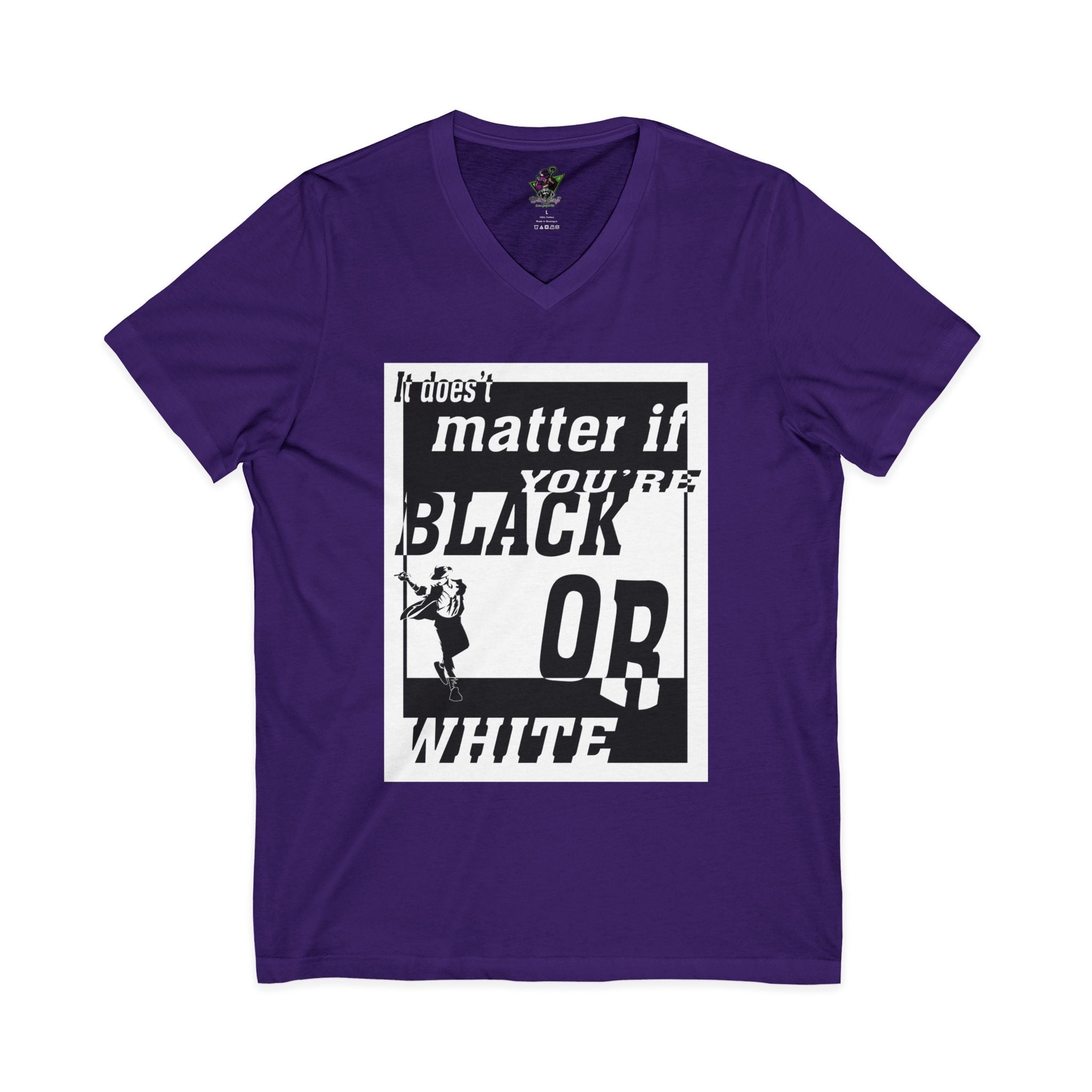 Black Or White / V-Neck Tee