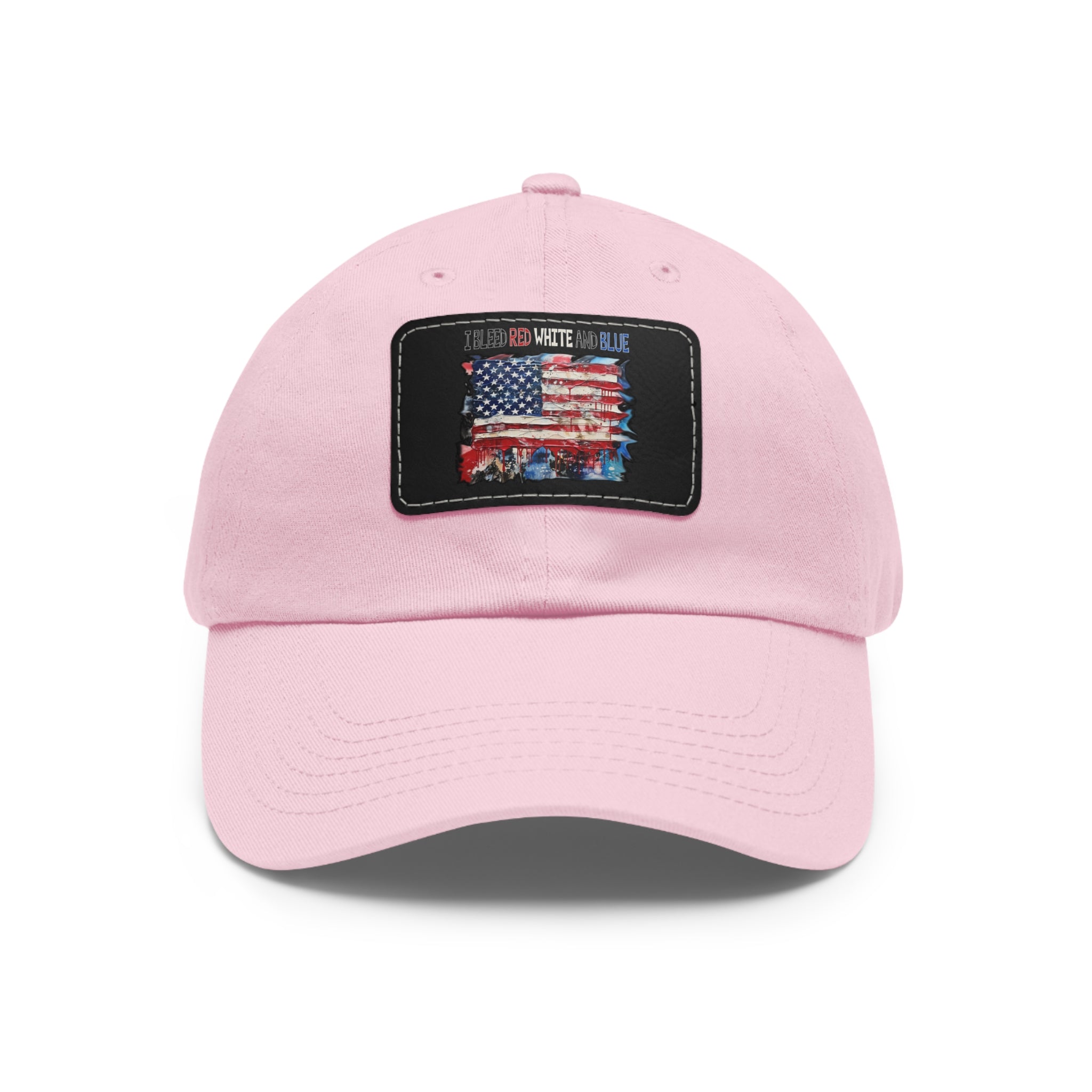 I Bleed Red White and Blue / Leather Patch