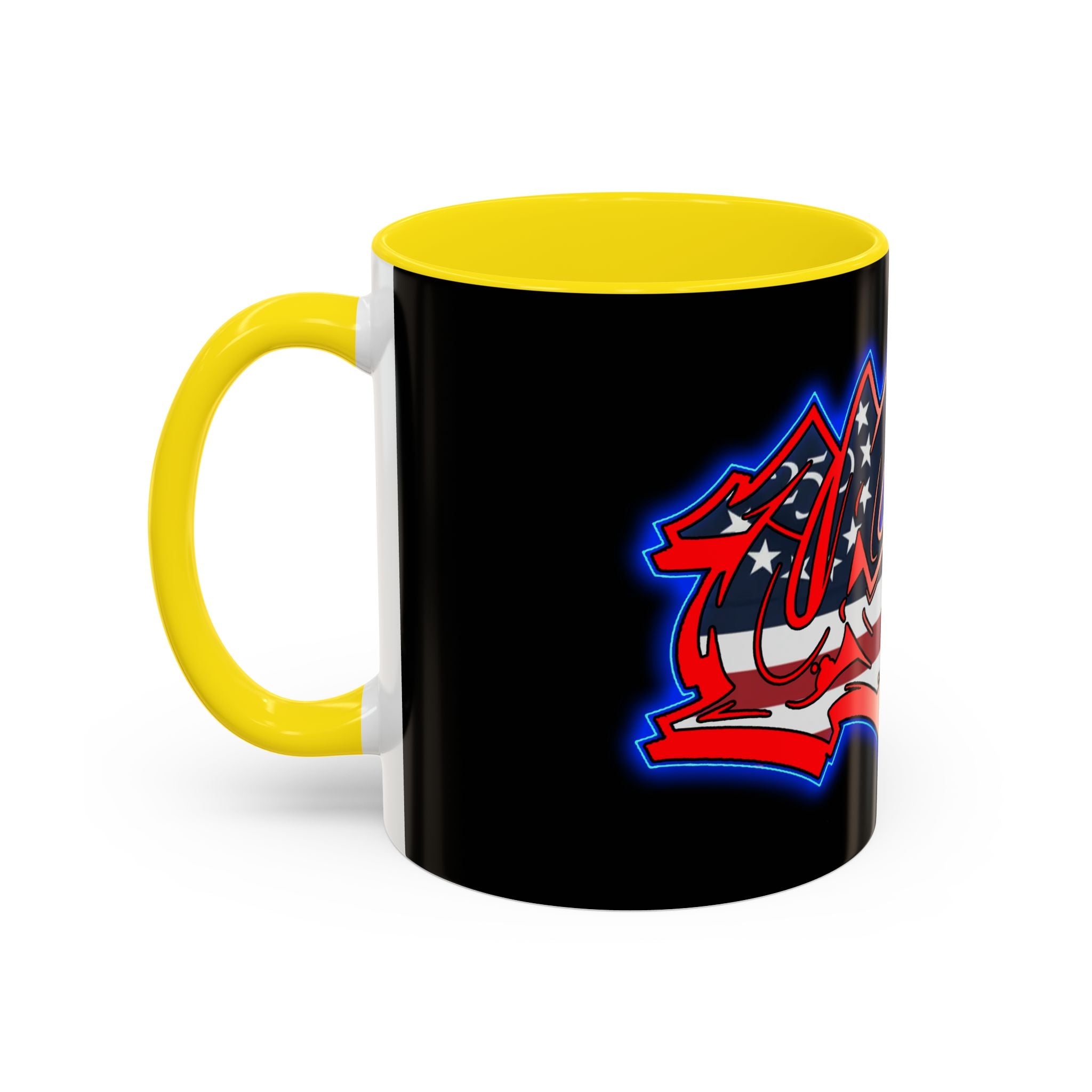 USA Graffiti / Accent Coffee Mug 11/15oz