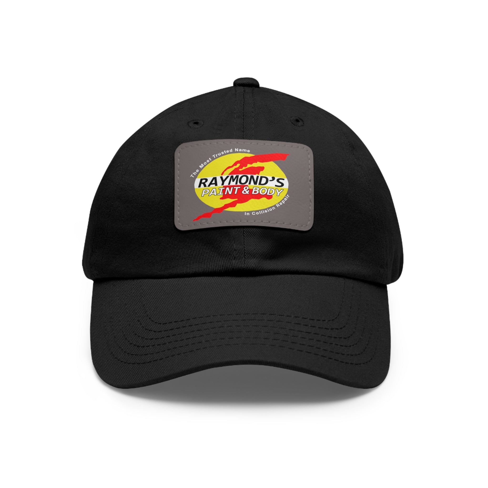 Raymond's Paint & Body Logo / Leather Patch Hat