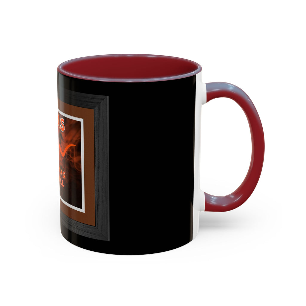Texas Longhorns Framed / Accent Coffee Mug 11/15oz