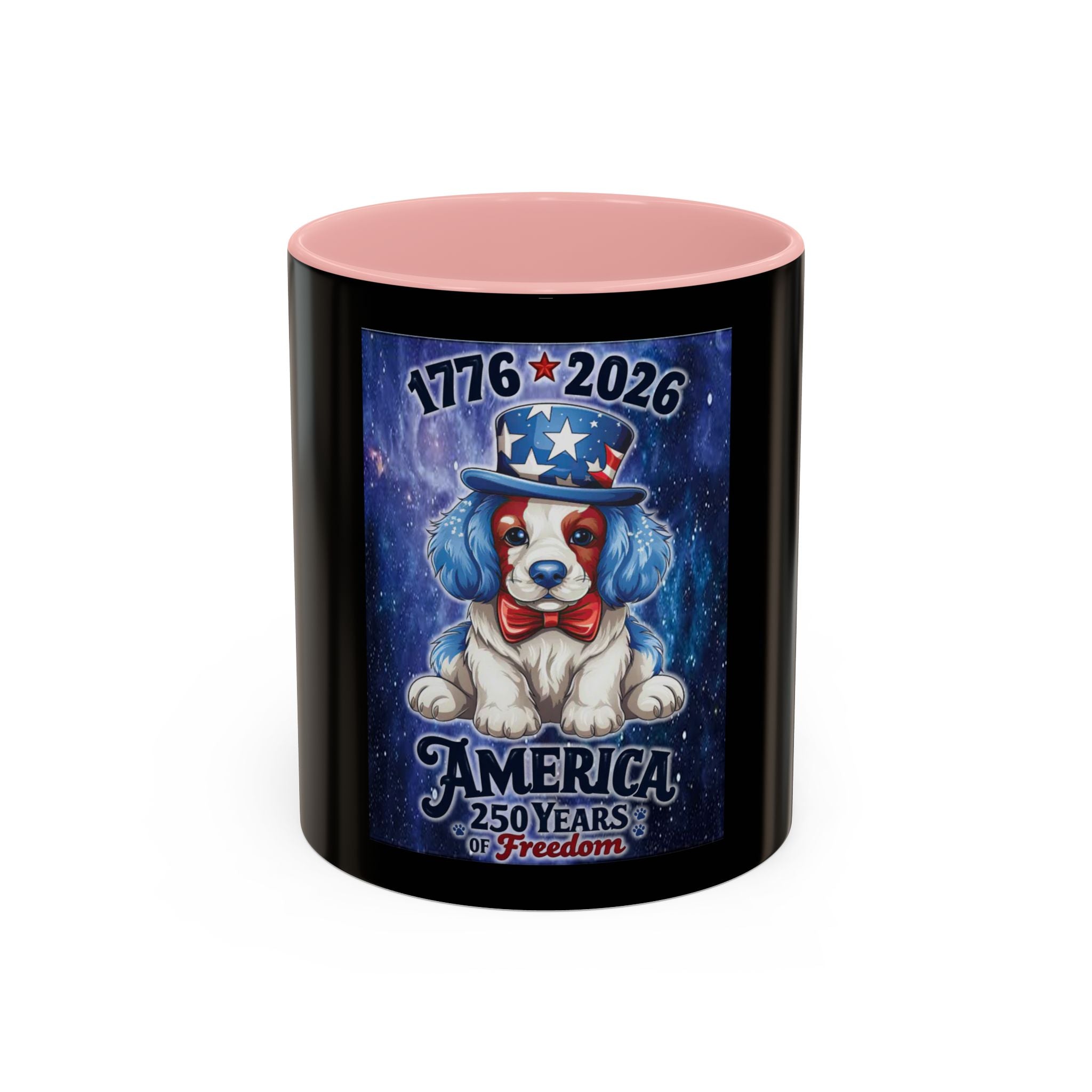 America Puppy 250th / Accent Coffee Mug 11/15oz