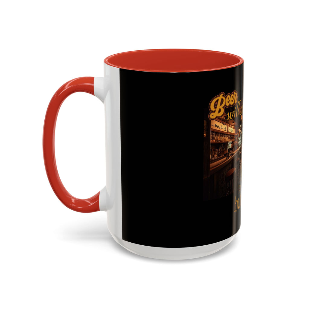 Beer Will Save The World / Accent Coffee Mug 11/15oz