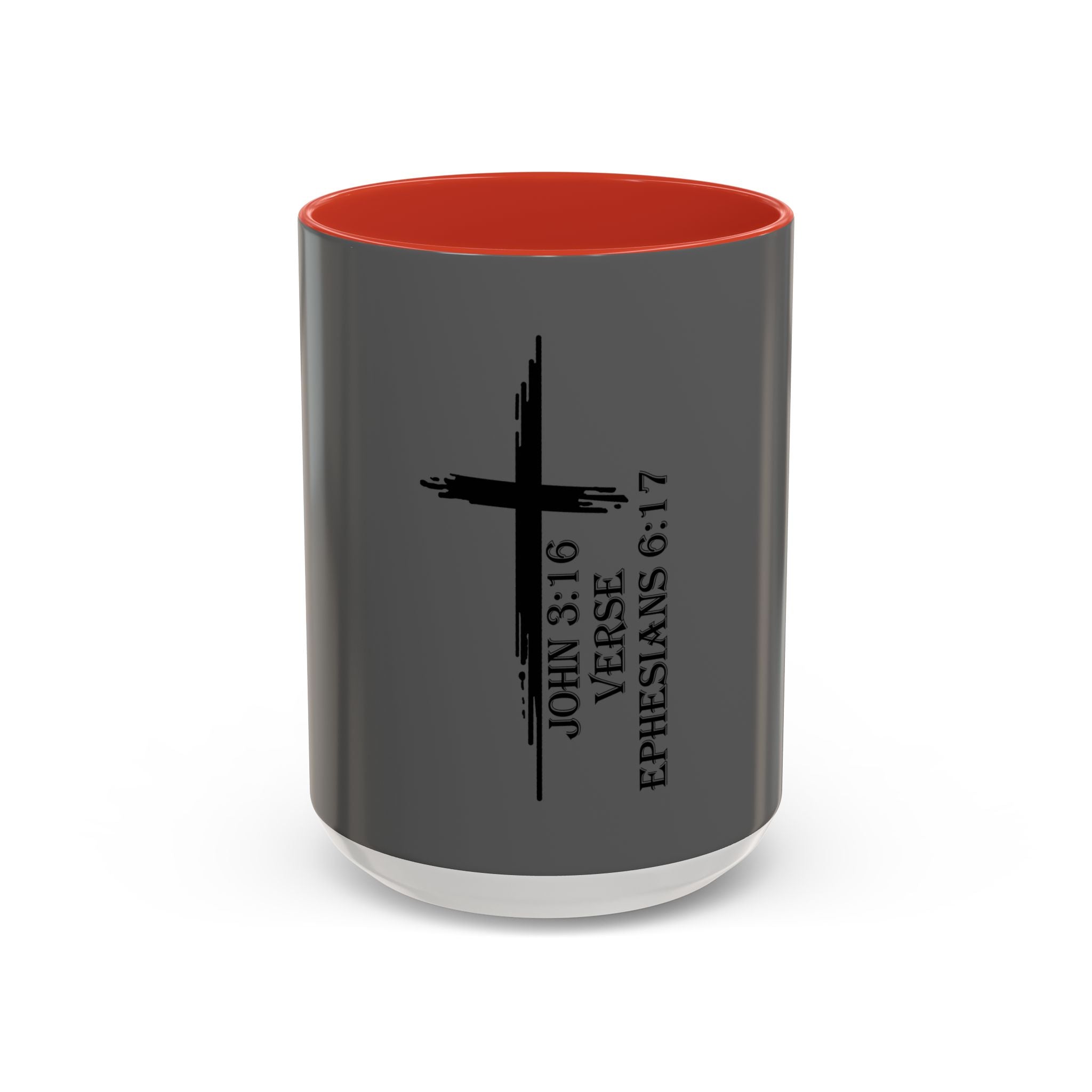 John 3:16 / Ephesians 6:17 / Accent Coffee Mug 11/15oz