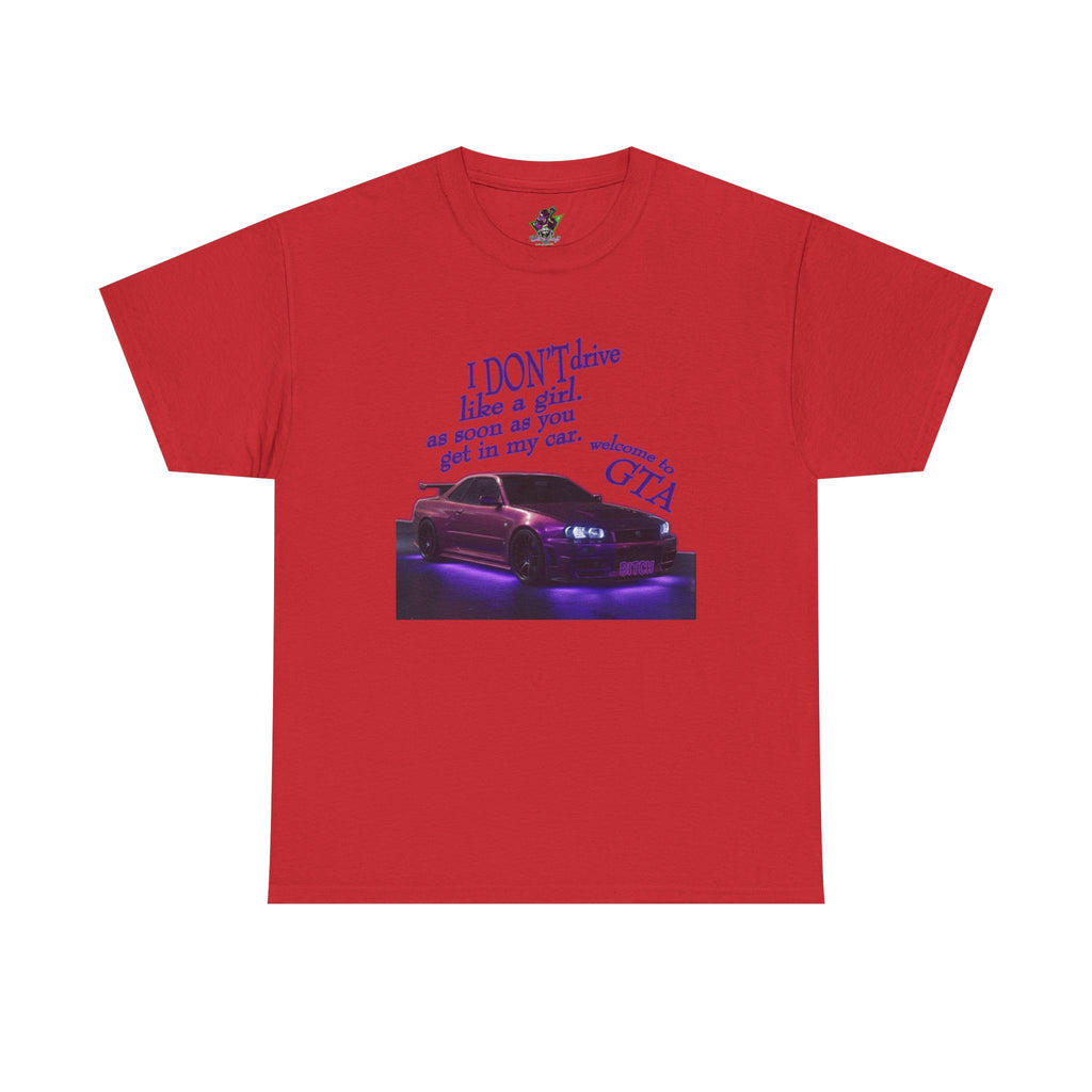 I Don't Drive Like a Girl Purple